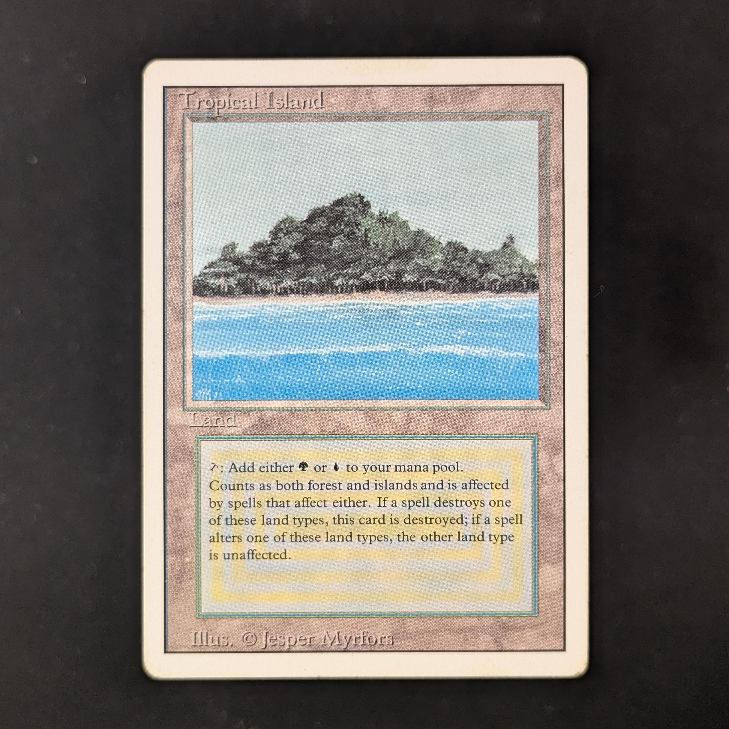 MTG Singles - Tropical Island - Revised - LP - 31726