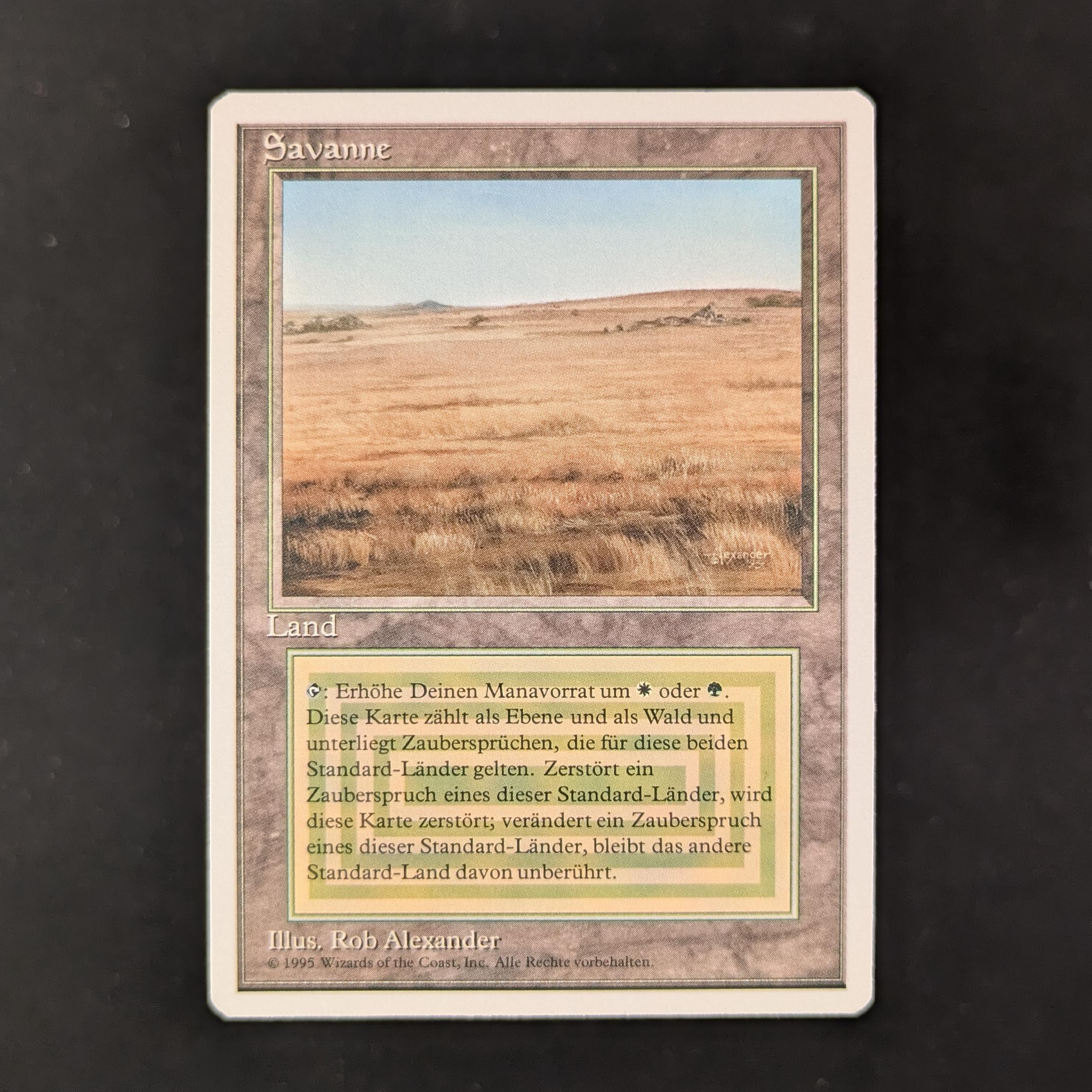 MTG Singles - Savannah - Foreign White Bordered - German - NM - 31760