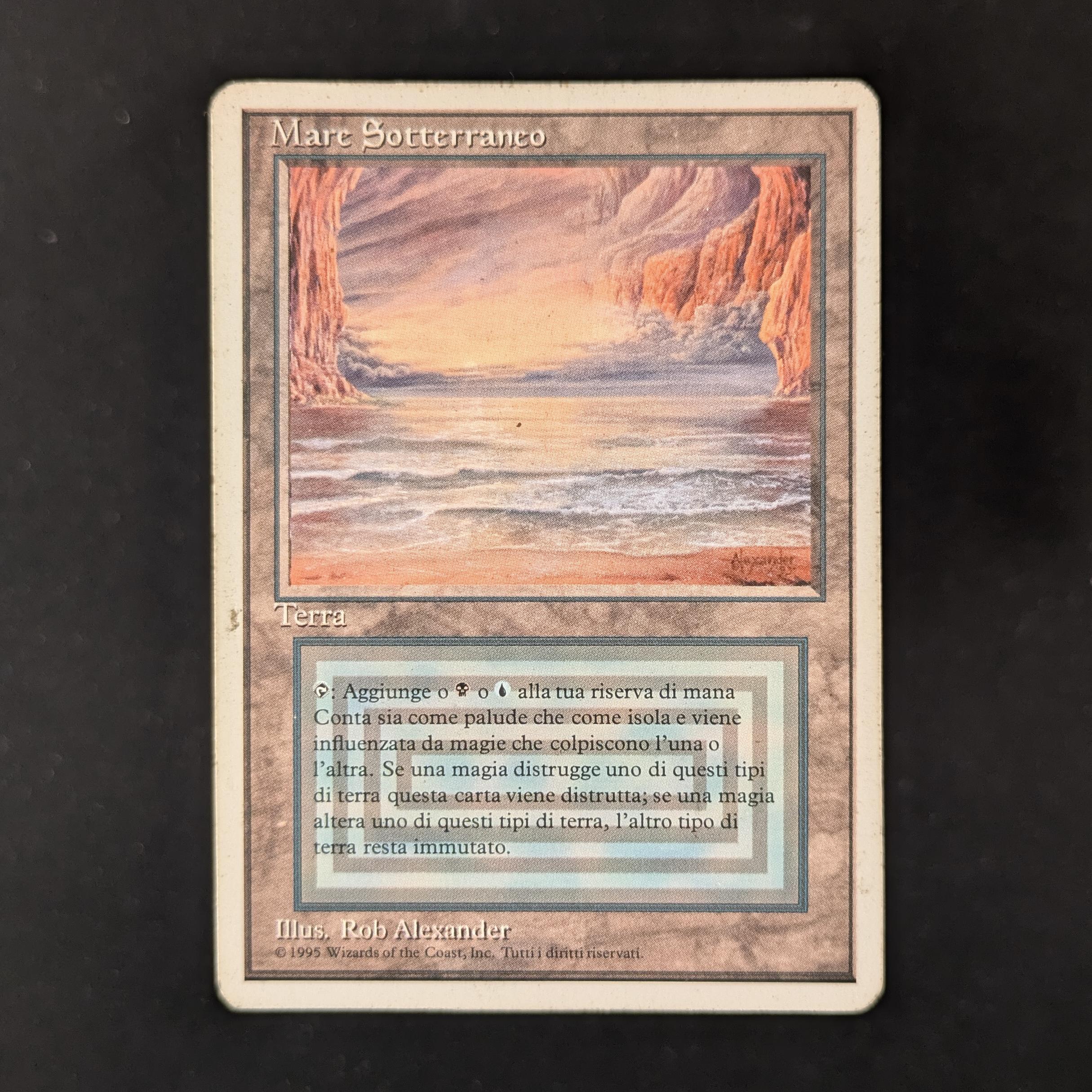 MTG Singles - Underground Sea - Foreign White Bordered - Italian - PO - 31771