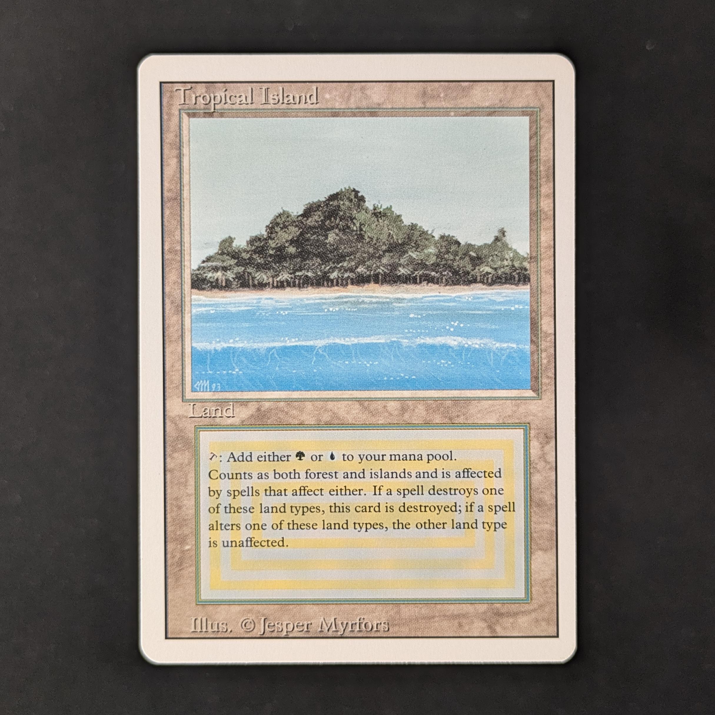 MTG Singles - Tropical Island - Revised - GD - 31800