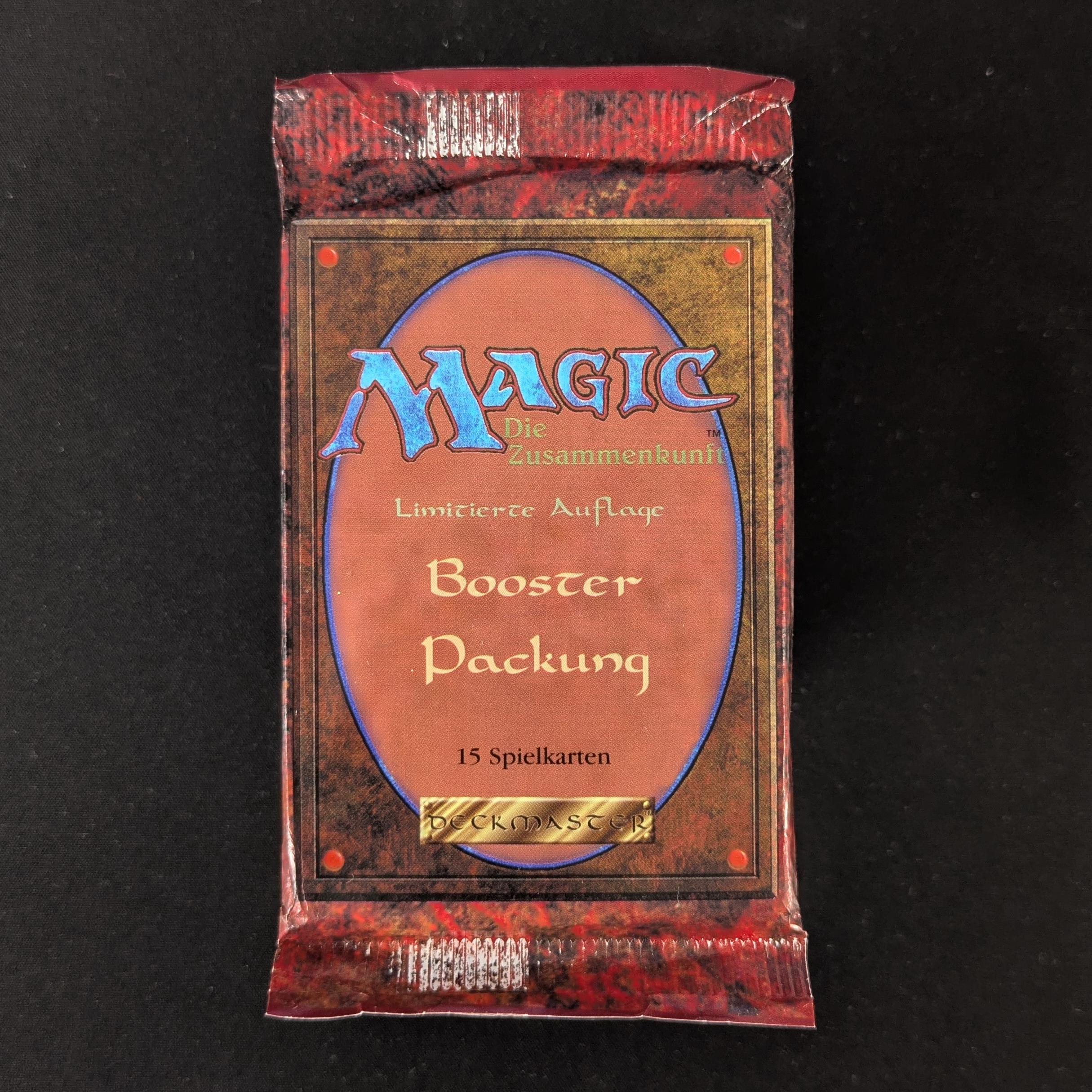 MTG Sealed Product - Foreign Black Bordered Booster Pack - German - Sealed - 31812