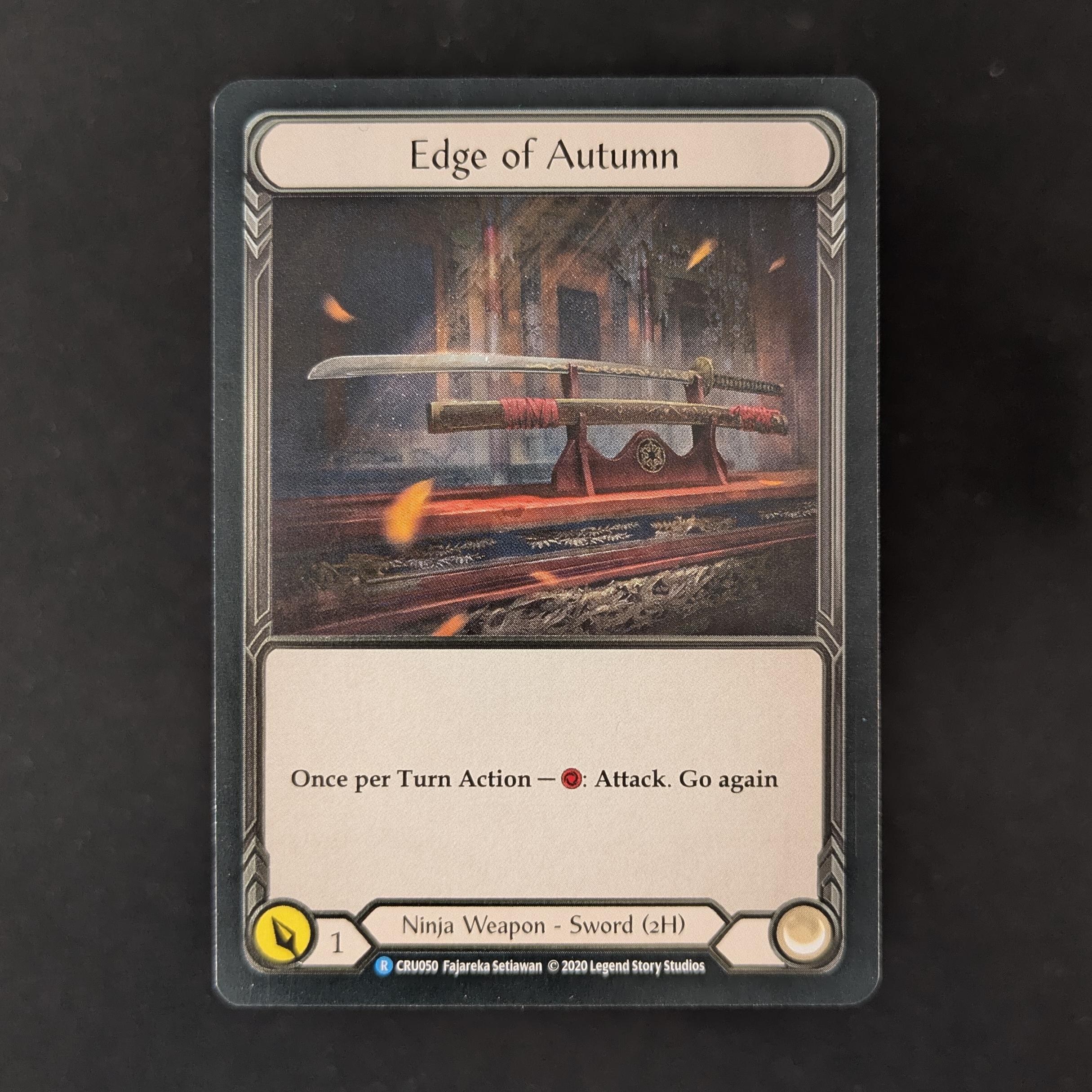 MTG Singles - Edge of Autumn (Cold Foil) - Crucible of War - First - NM -