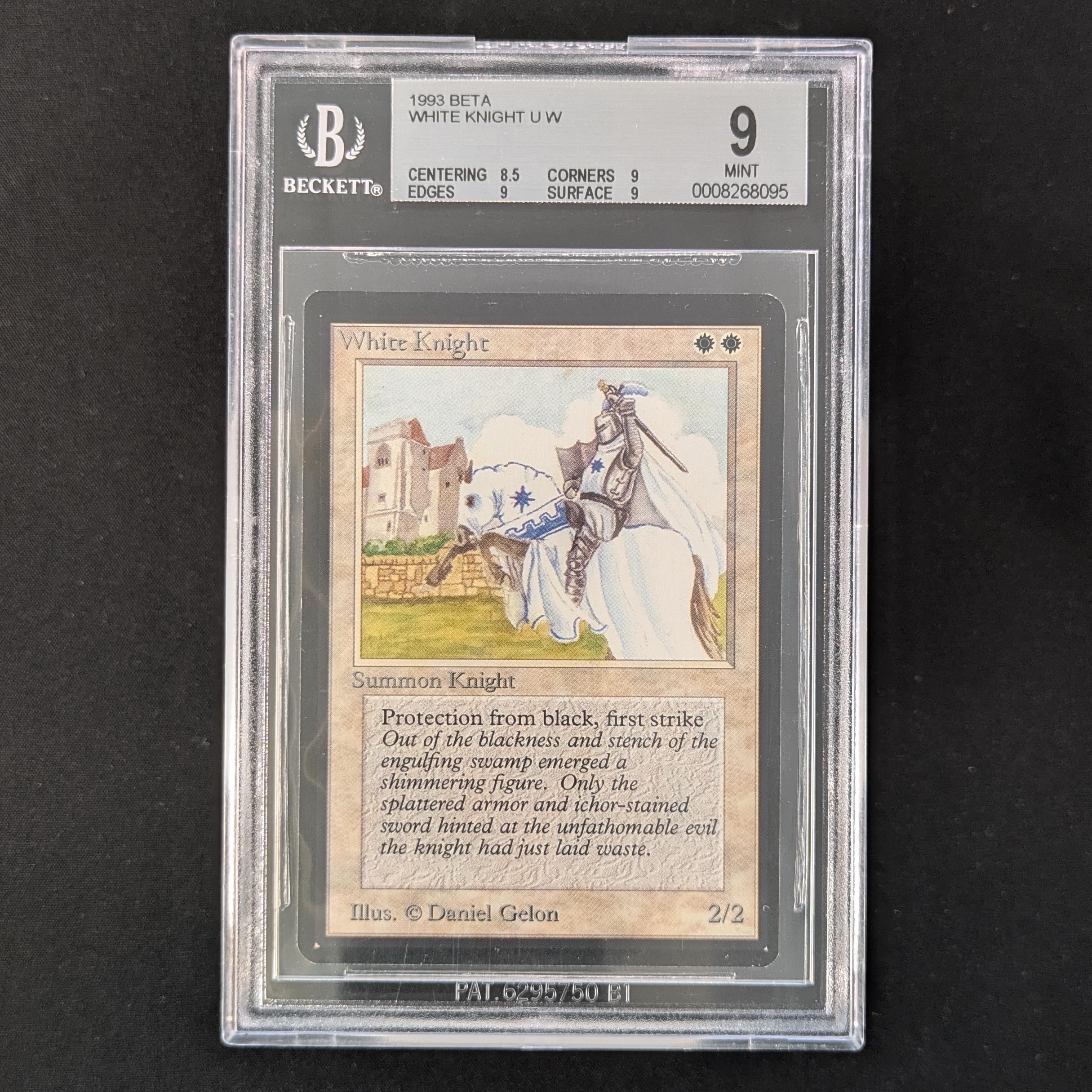 MTG Singles - White Knight - Beta - BGS 9 -