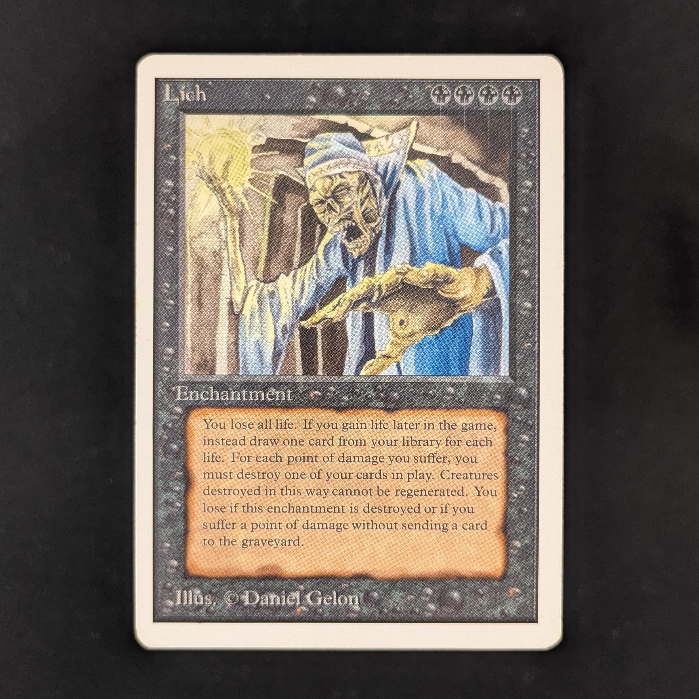 MTG Singles - Lich - Unlimited - PO - 31896