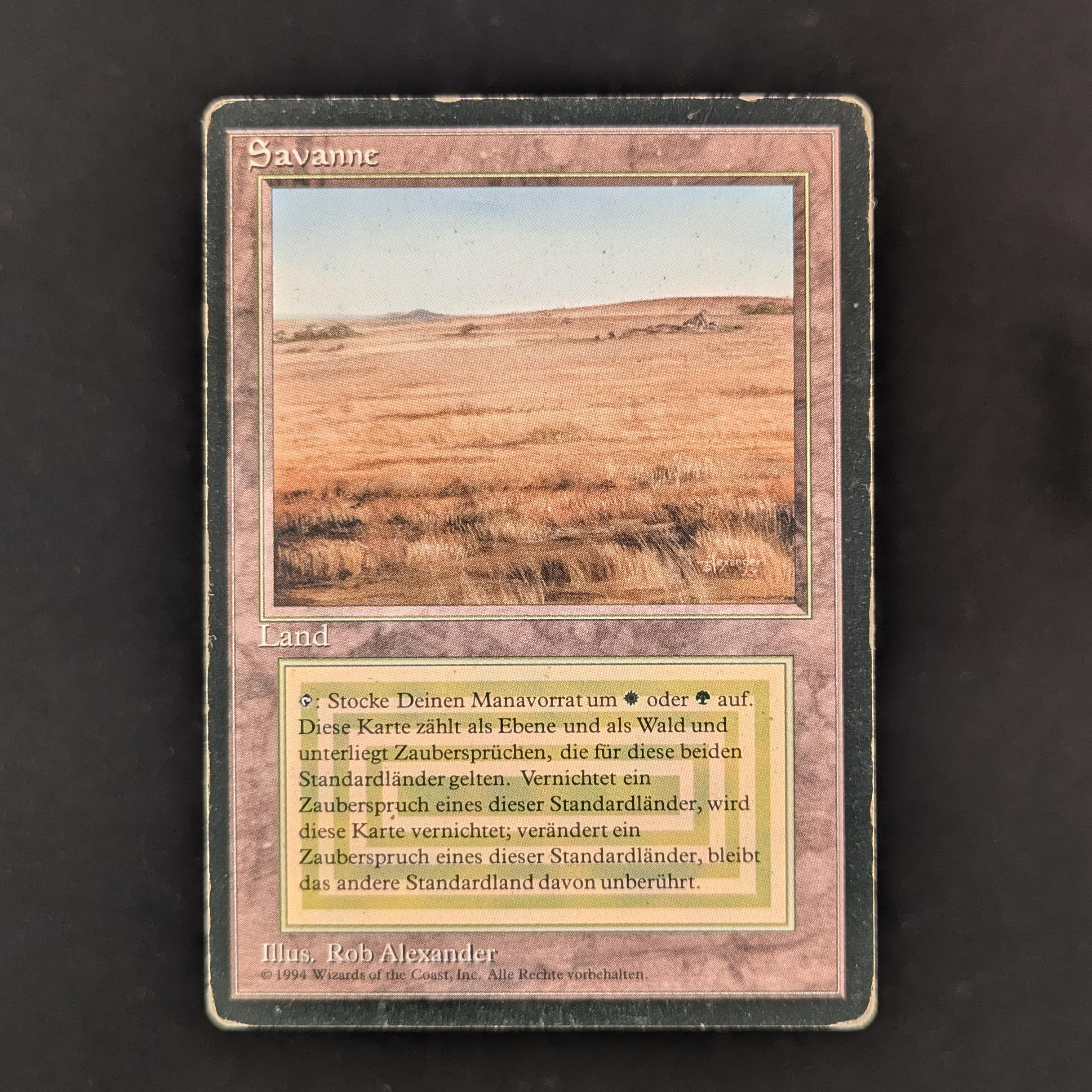 MTG Singles - Savannah - Foreign Black Bordered -