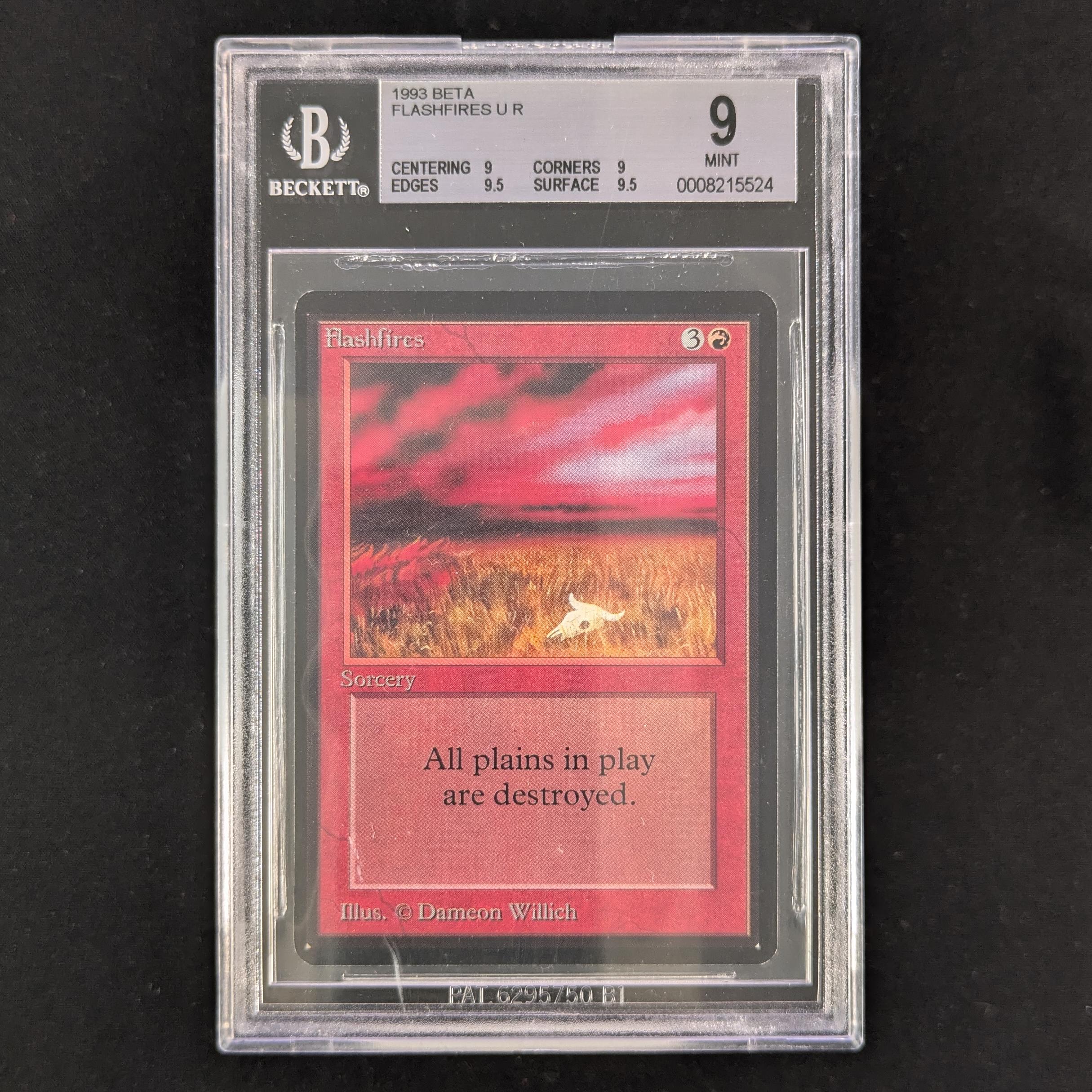 MTG Singles - Flashfires - Beta - BGS 9 -
