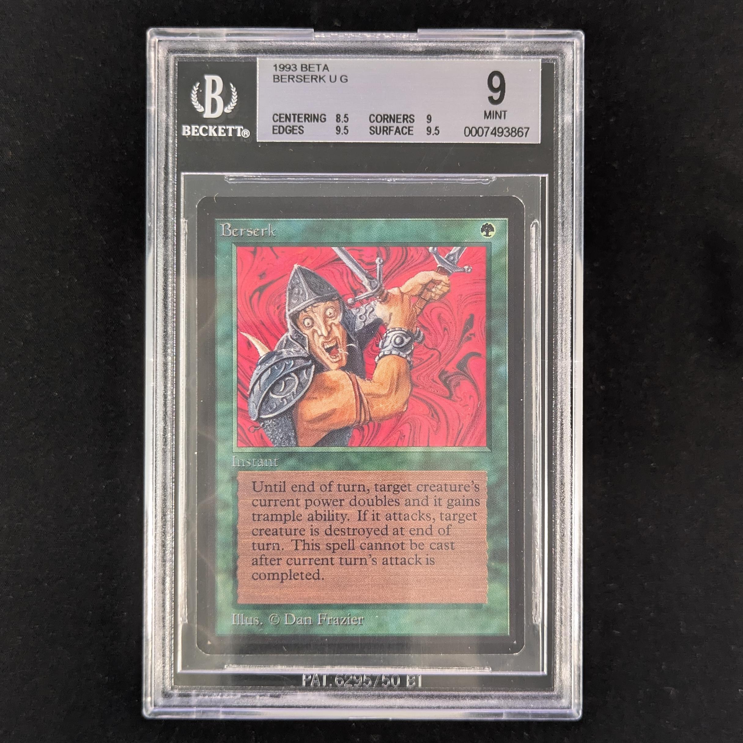 Berserk - Beta - English - BGS 9