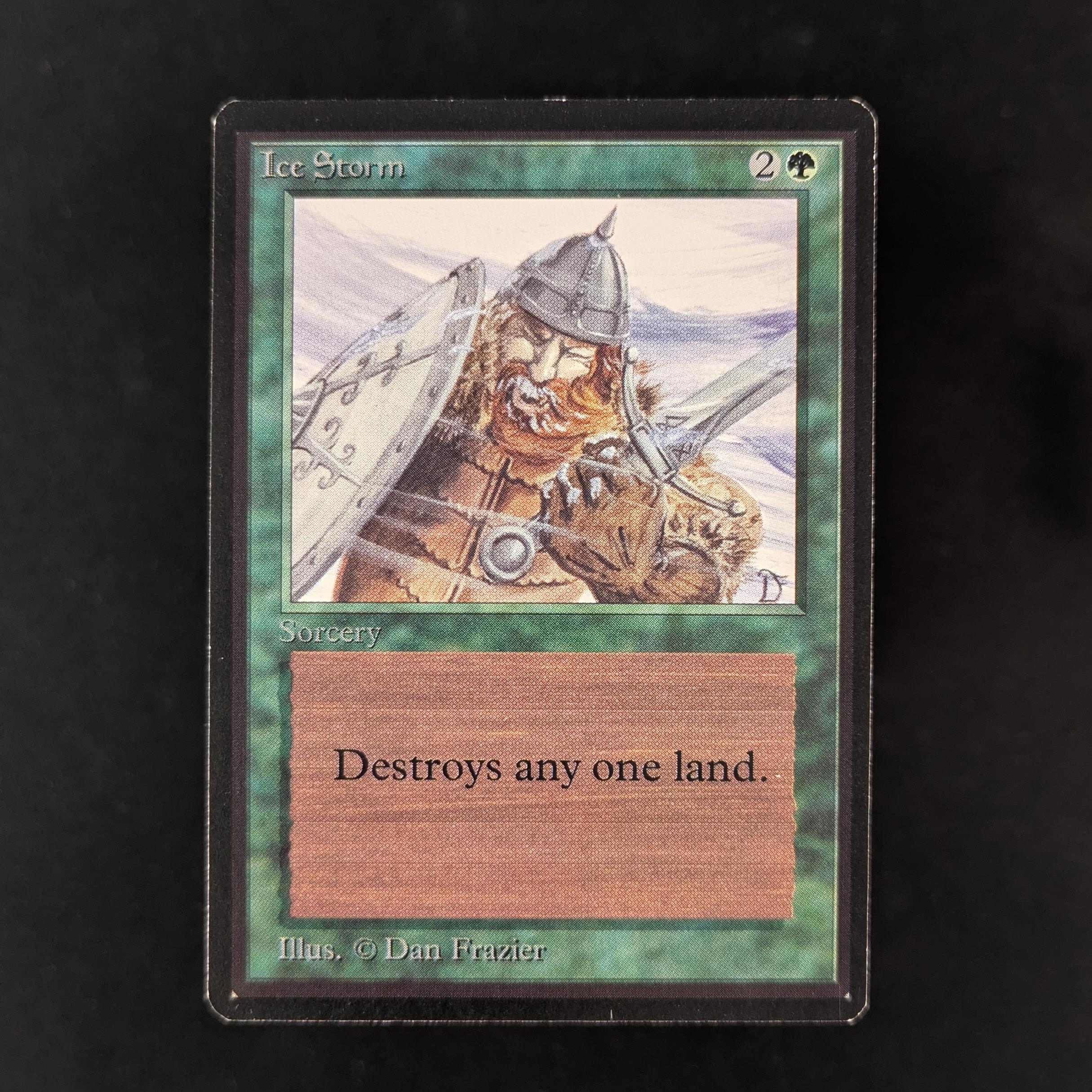 MTG Singles - Ice Storm - Beta - EX - 32080