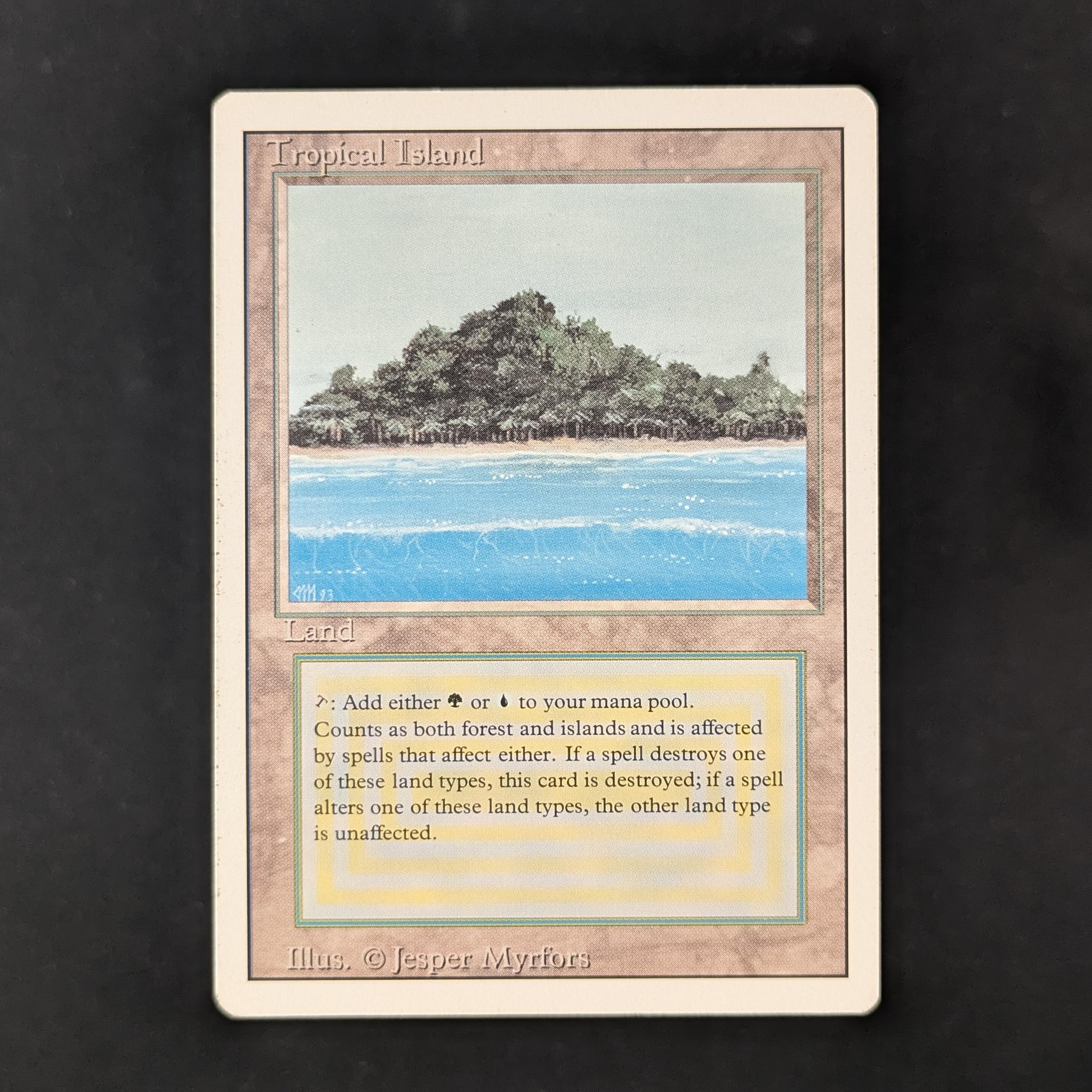 MTG Singles - Tropical Island - Revised - GD - 32092