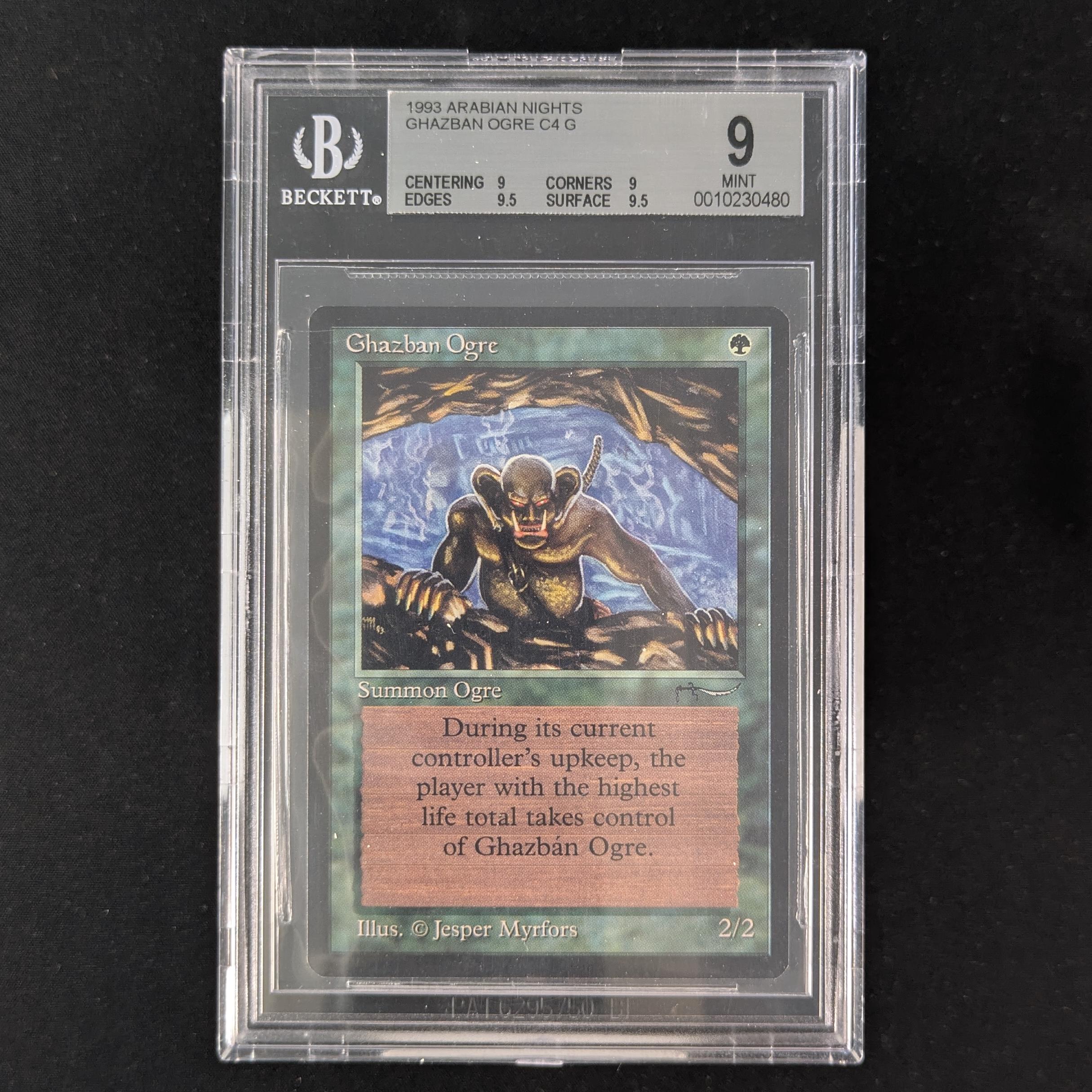 MTG Singles - Ghazban Ogre - Arabian Nights - BGS 9 -