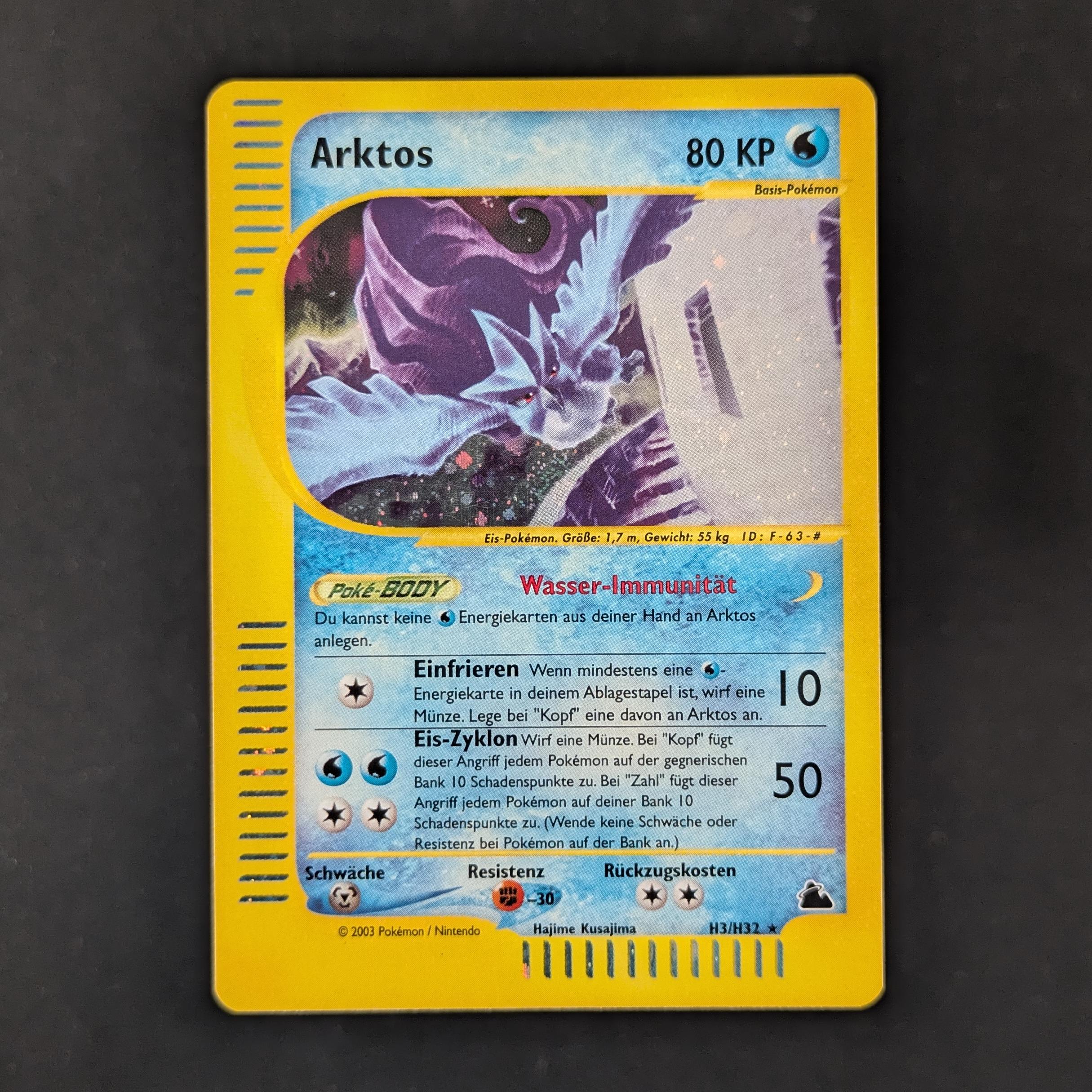 PTCG Singles - Articuno (SK H3) - Skyridge - German - GD - 32232