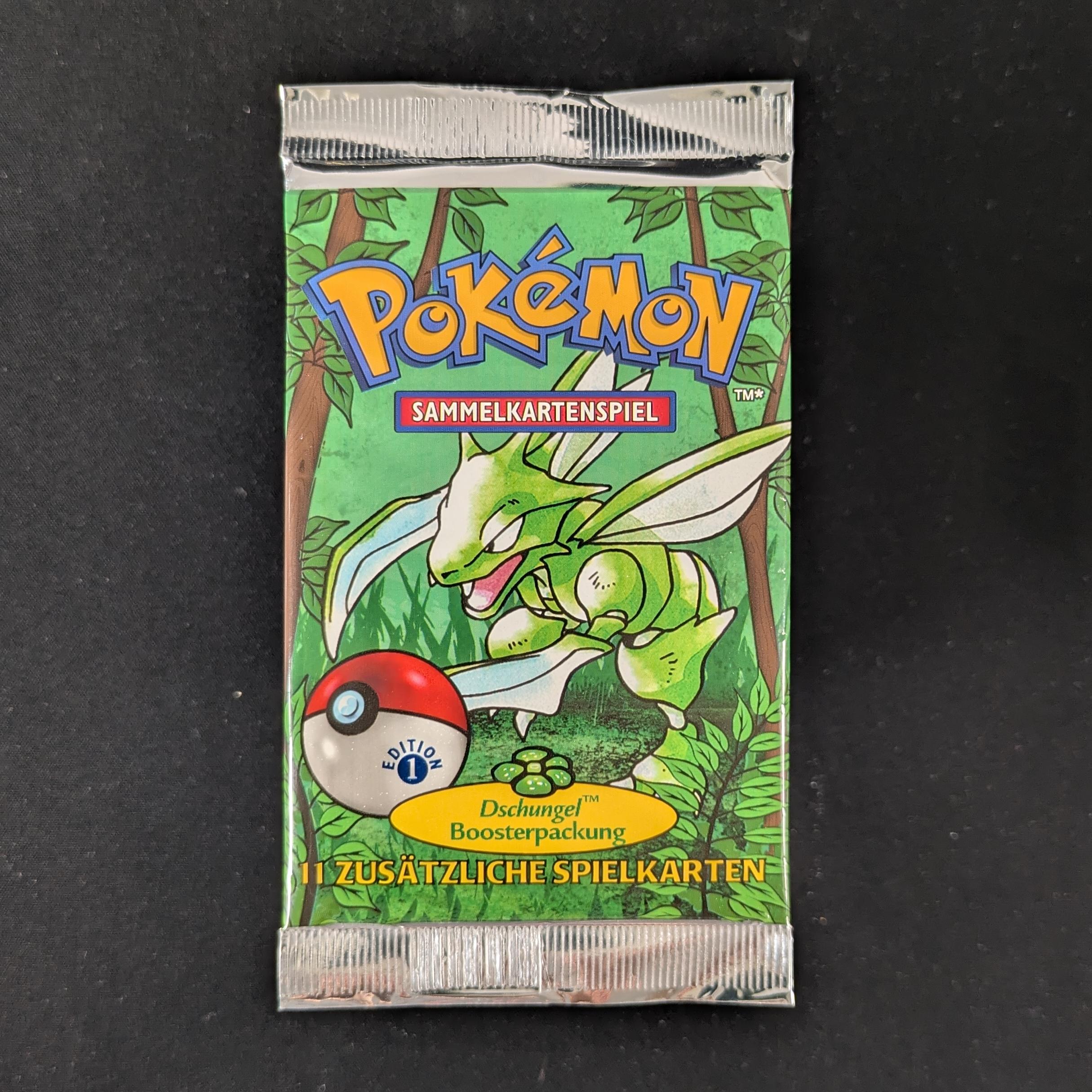 PTCG Singles - Jungle Booster (JU ) - Jungle - German - Sealed - 32239