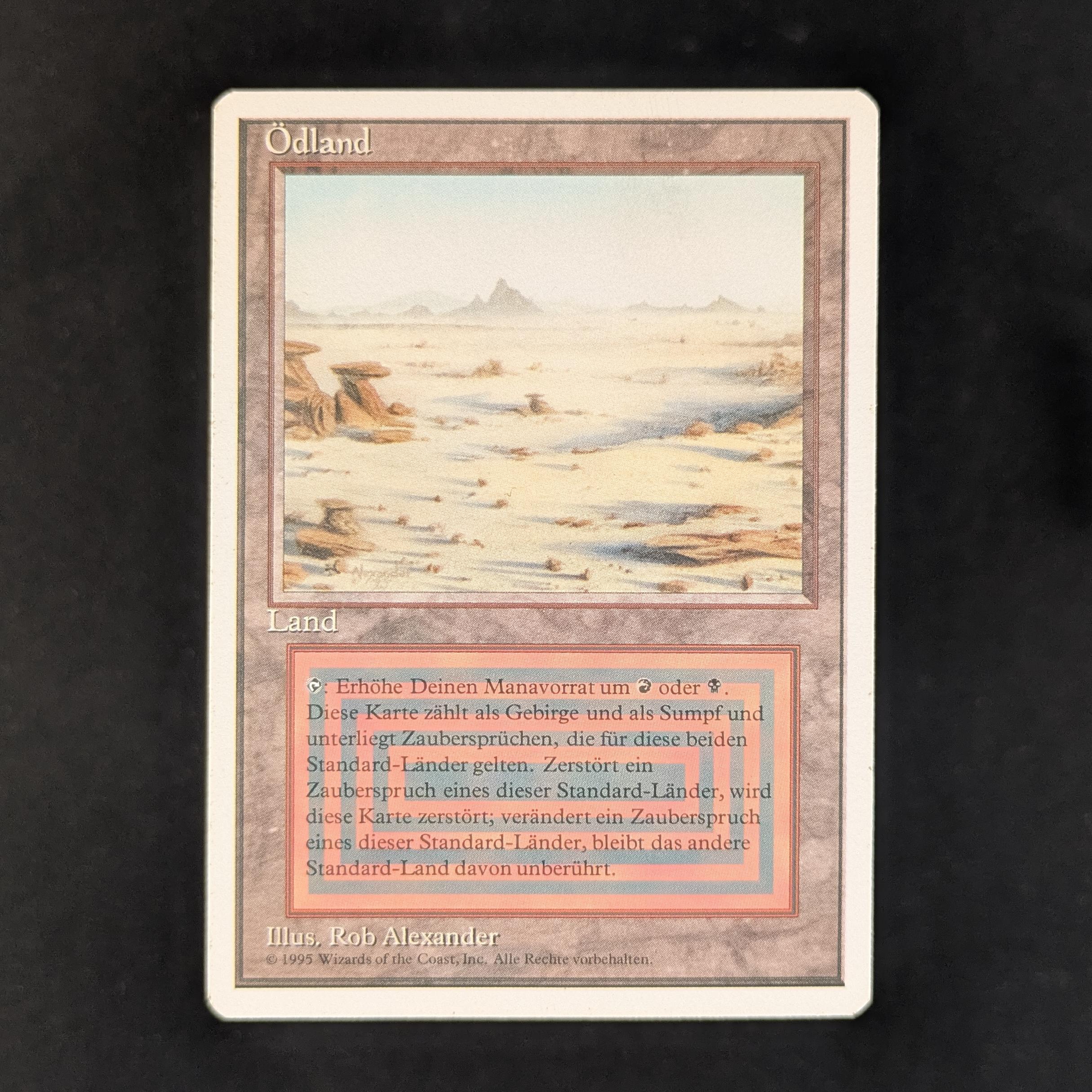 MTG Singles - Badlands - Foreign White Bordered - German - EX - 32274