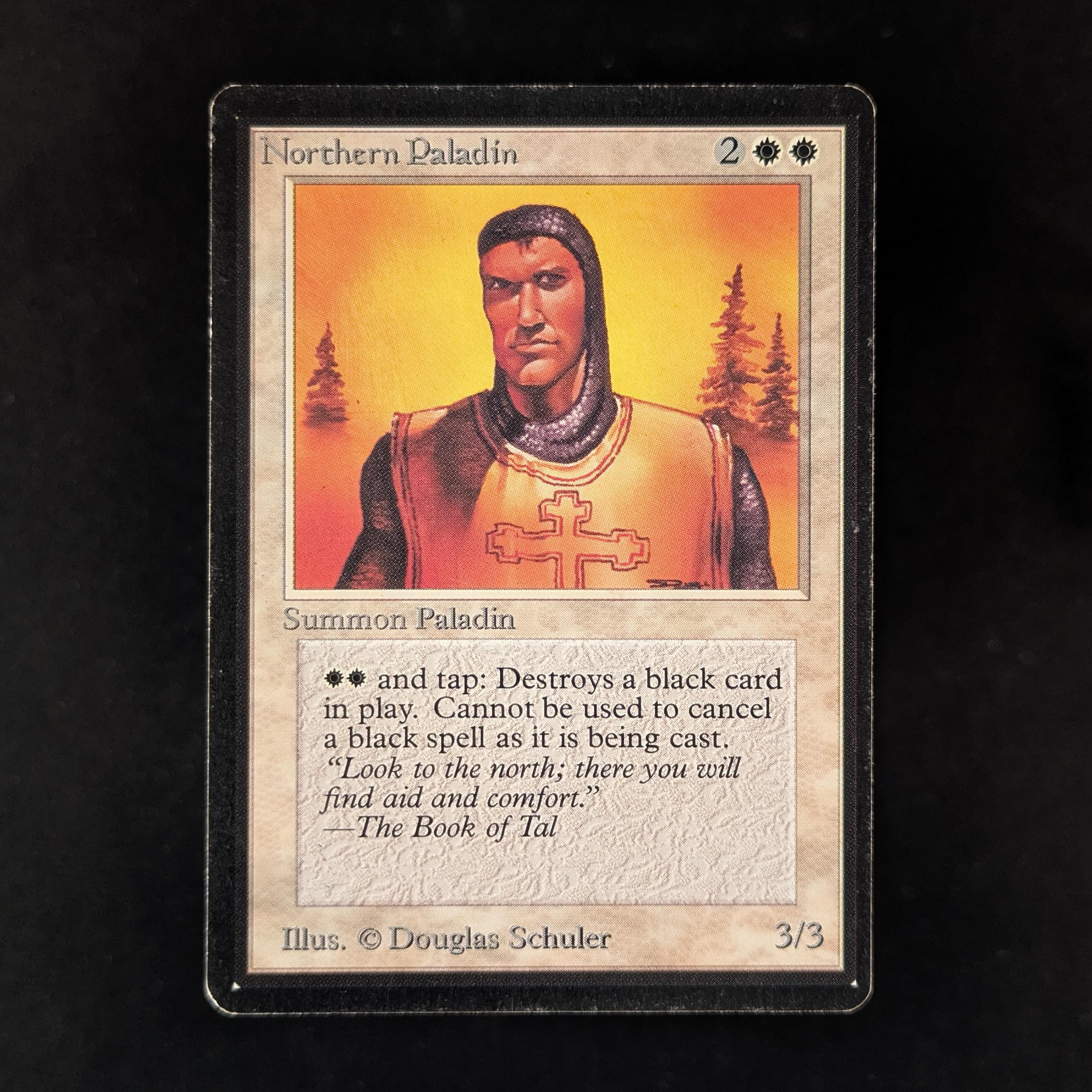 MTG Singles - Northern Paladin - Beta - GD - 32344
