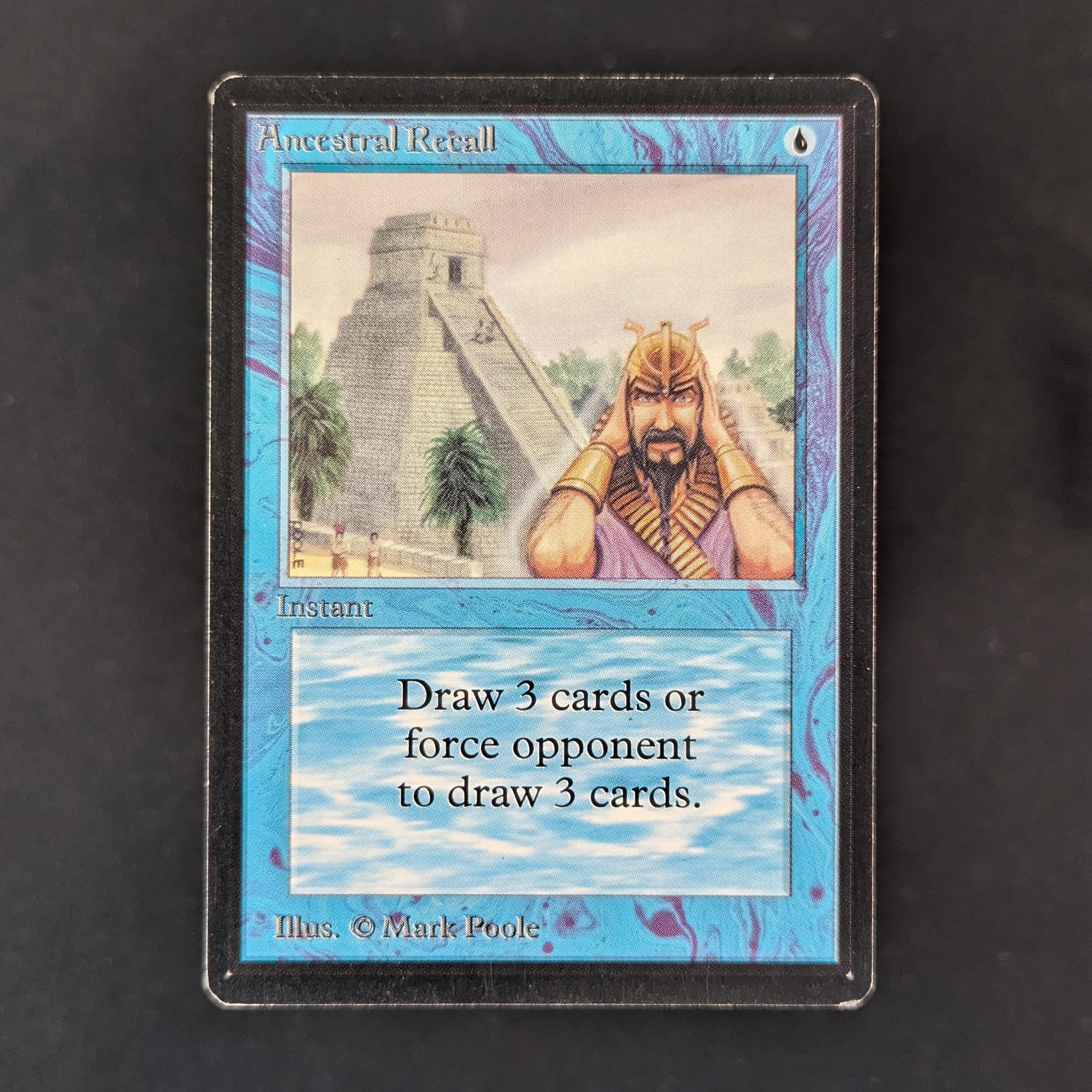 MTG Singles - Ancestral Recall - Beta - GD - 32348