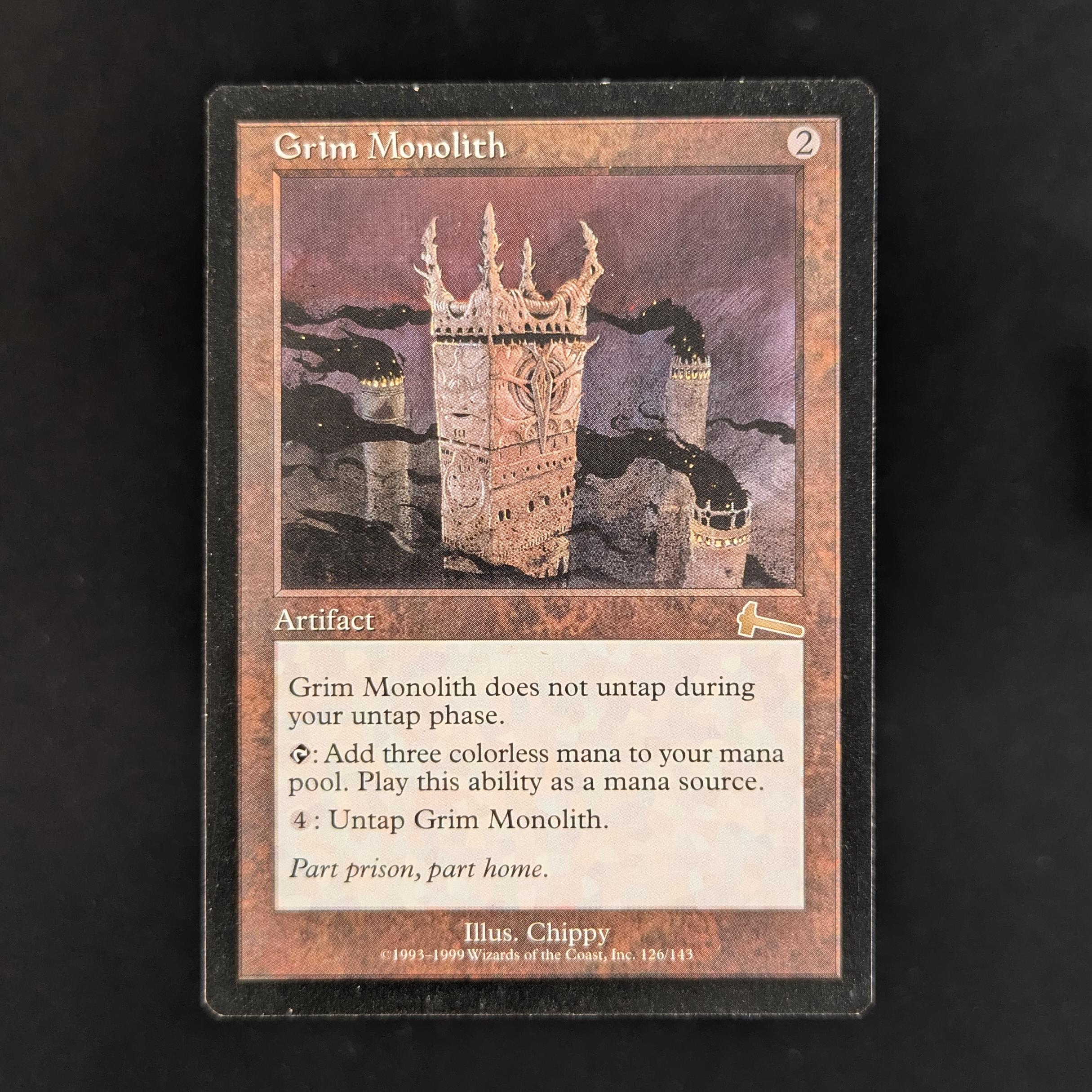MTG Singles - Grim Monolith - Urza's Legacy - English - GD - 32529