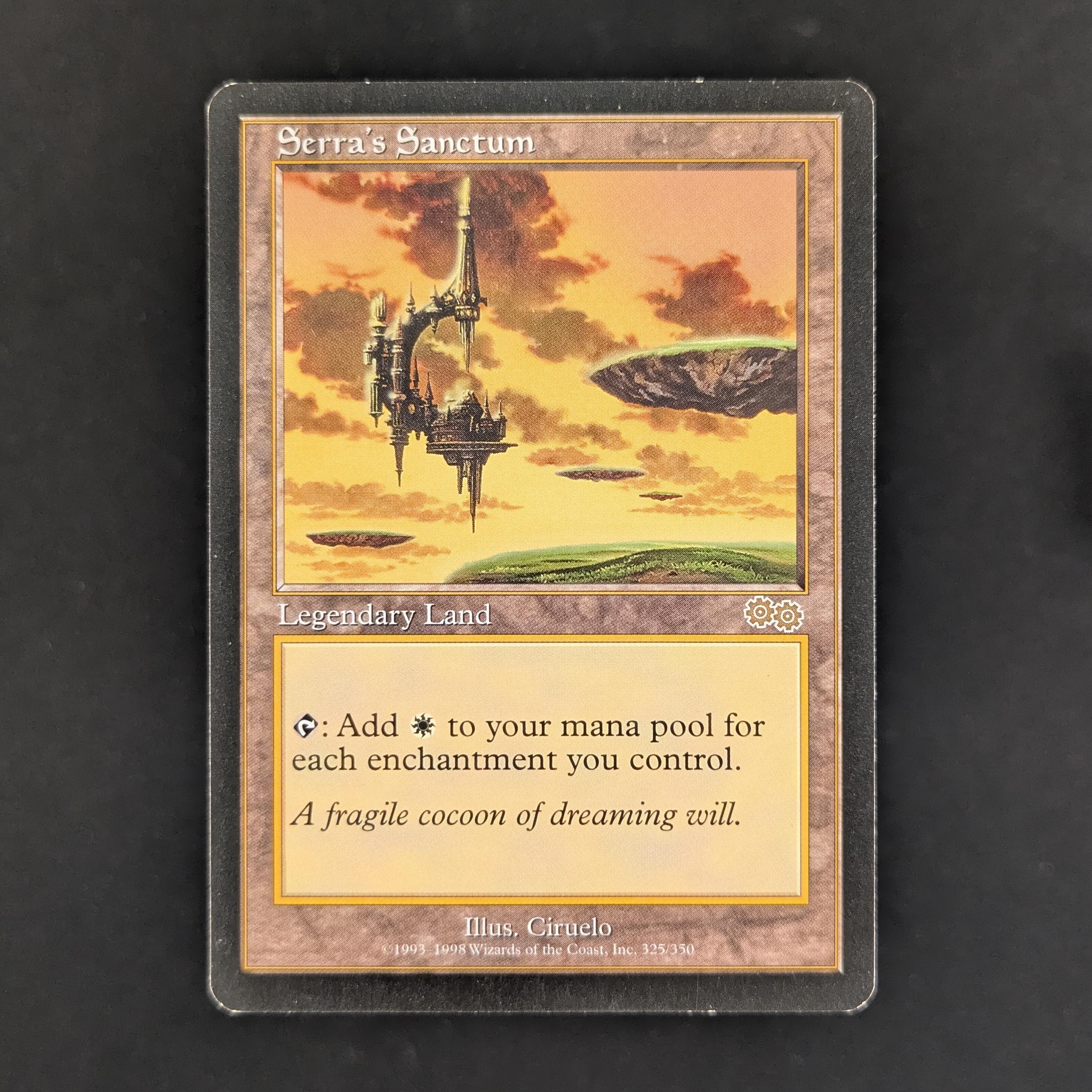 MTG Singles - Serra's Sanctum - Urza's Saga - English - GD - 32538
