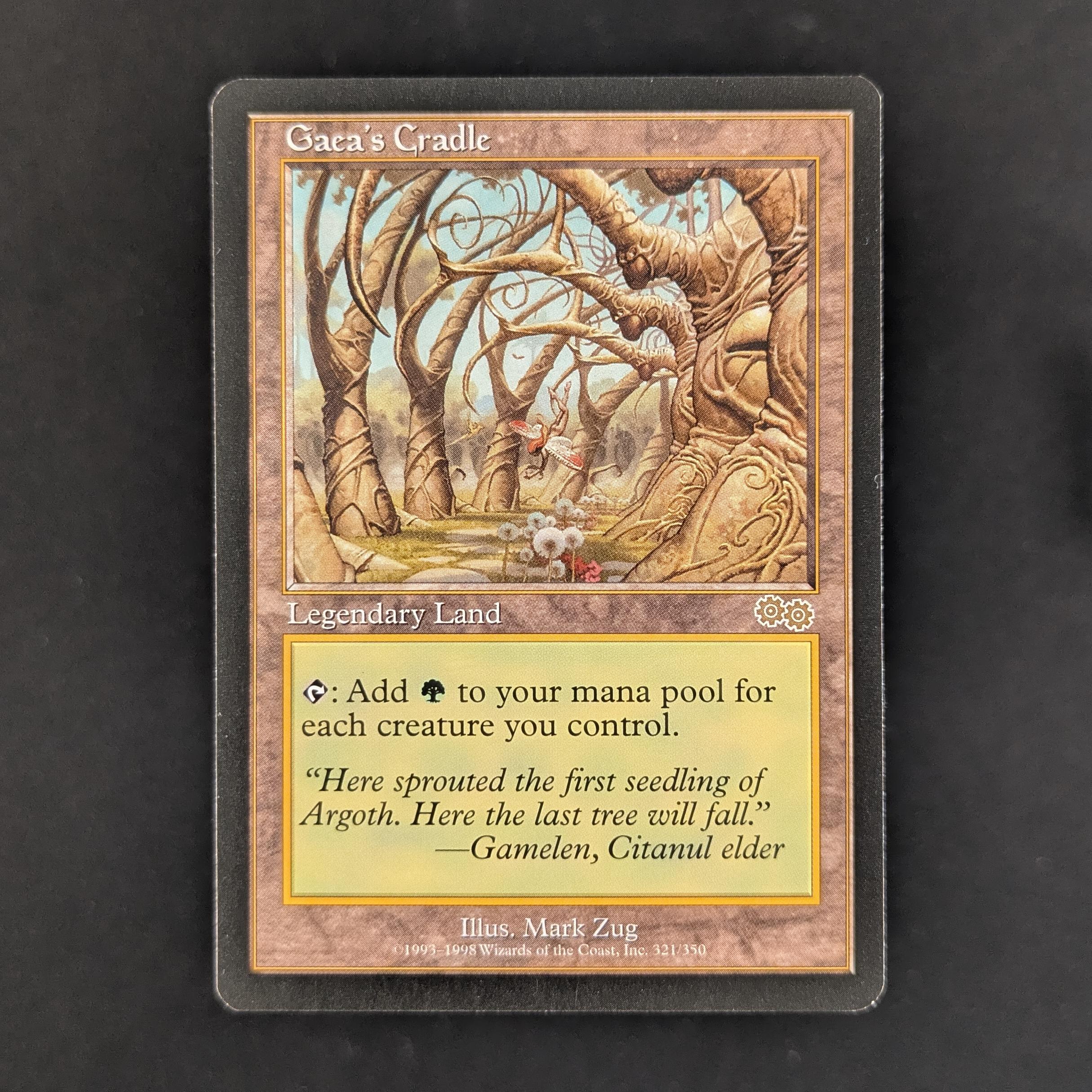 MTG Singles - Gaea's Cradle - Urza's Saga - English - EX - 32539