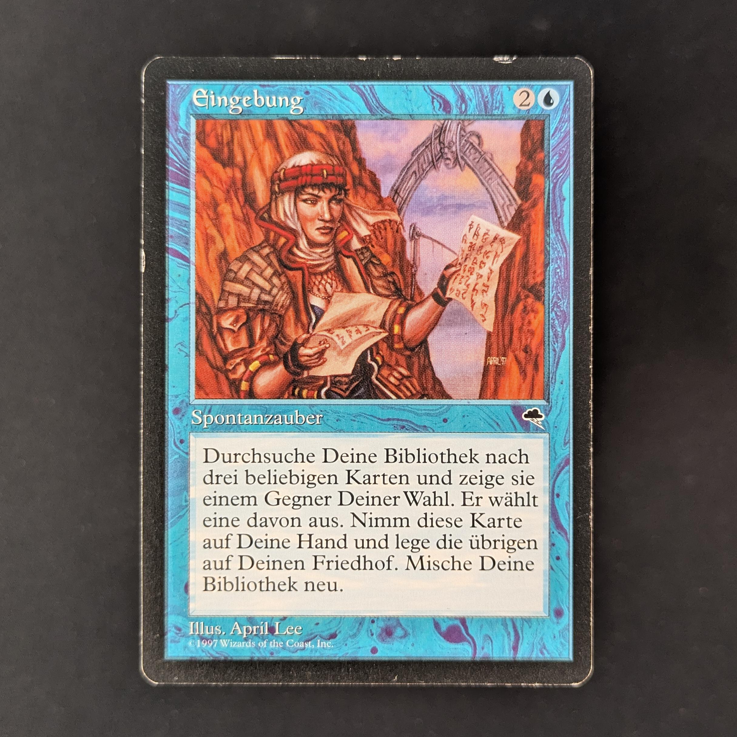 MTG Singles - Intuition - Tempest - German - LP - 32574