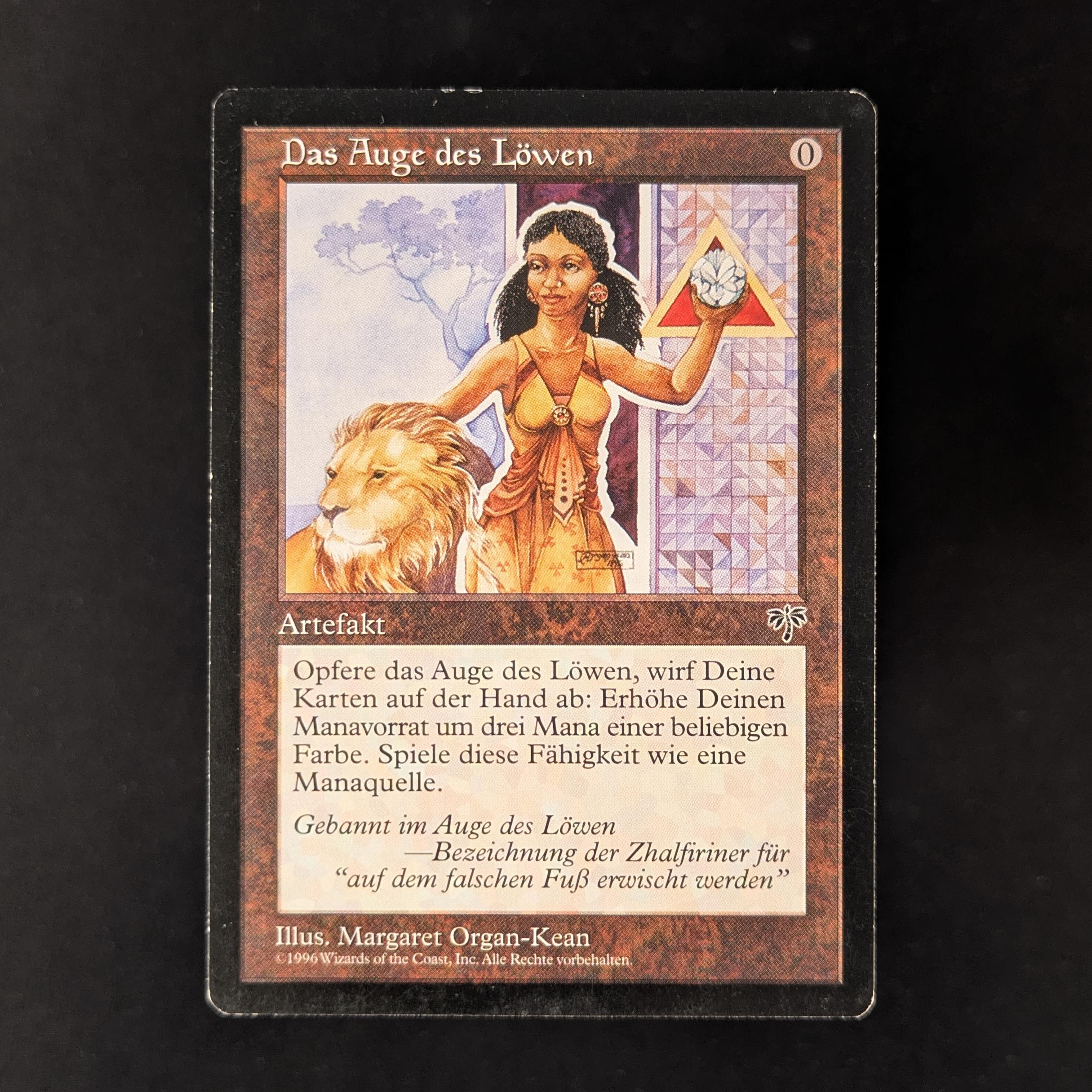 MTG Singles - Lion's Eye Diamond - Mirage - German - GD - 32576