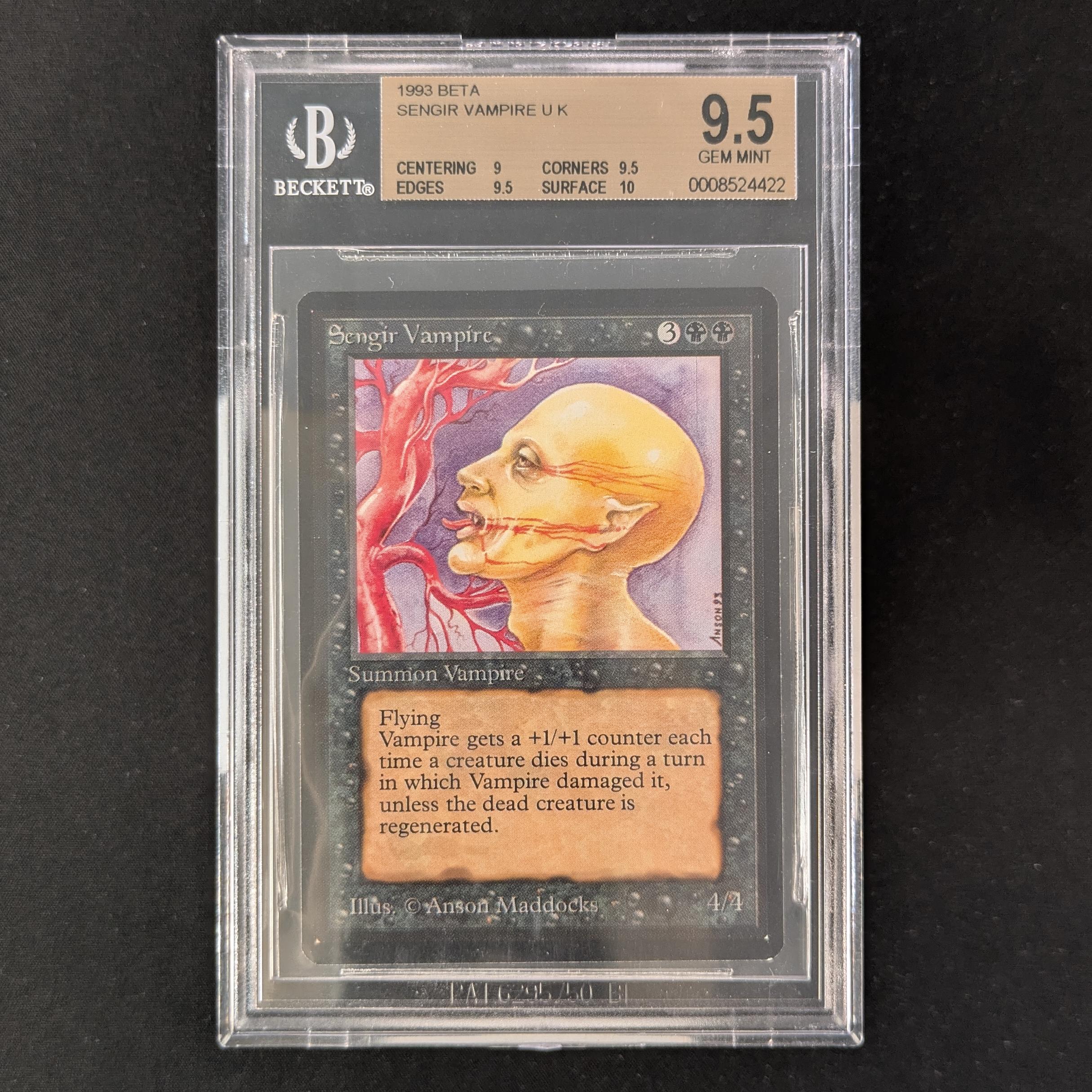 Sengir Vampire - Beta - English - BGS 9.5