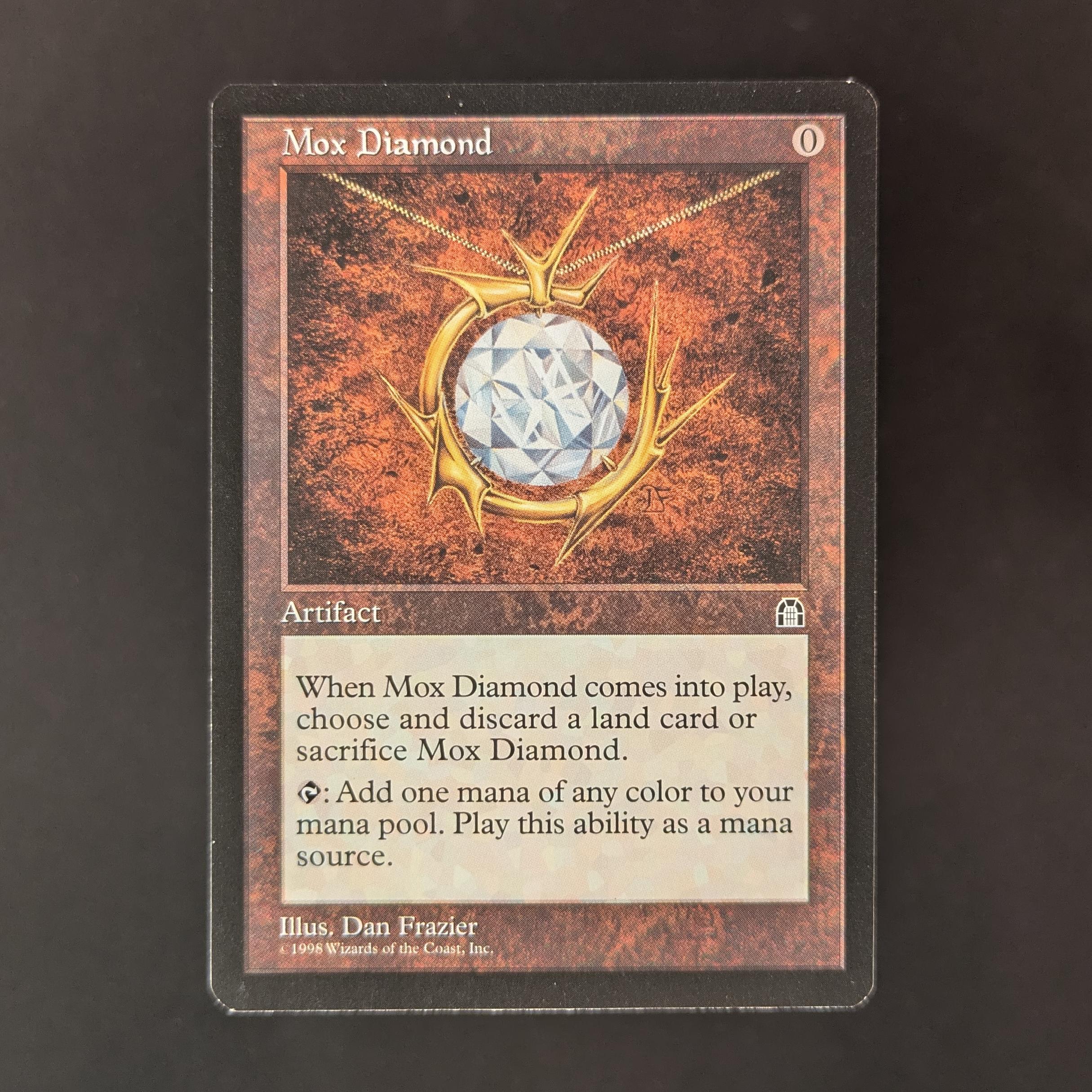 MTG Singles - Mox Diamond - Stronghold - English - GD - BINDER DING - 32665