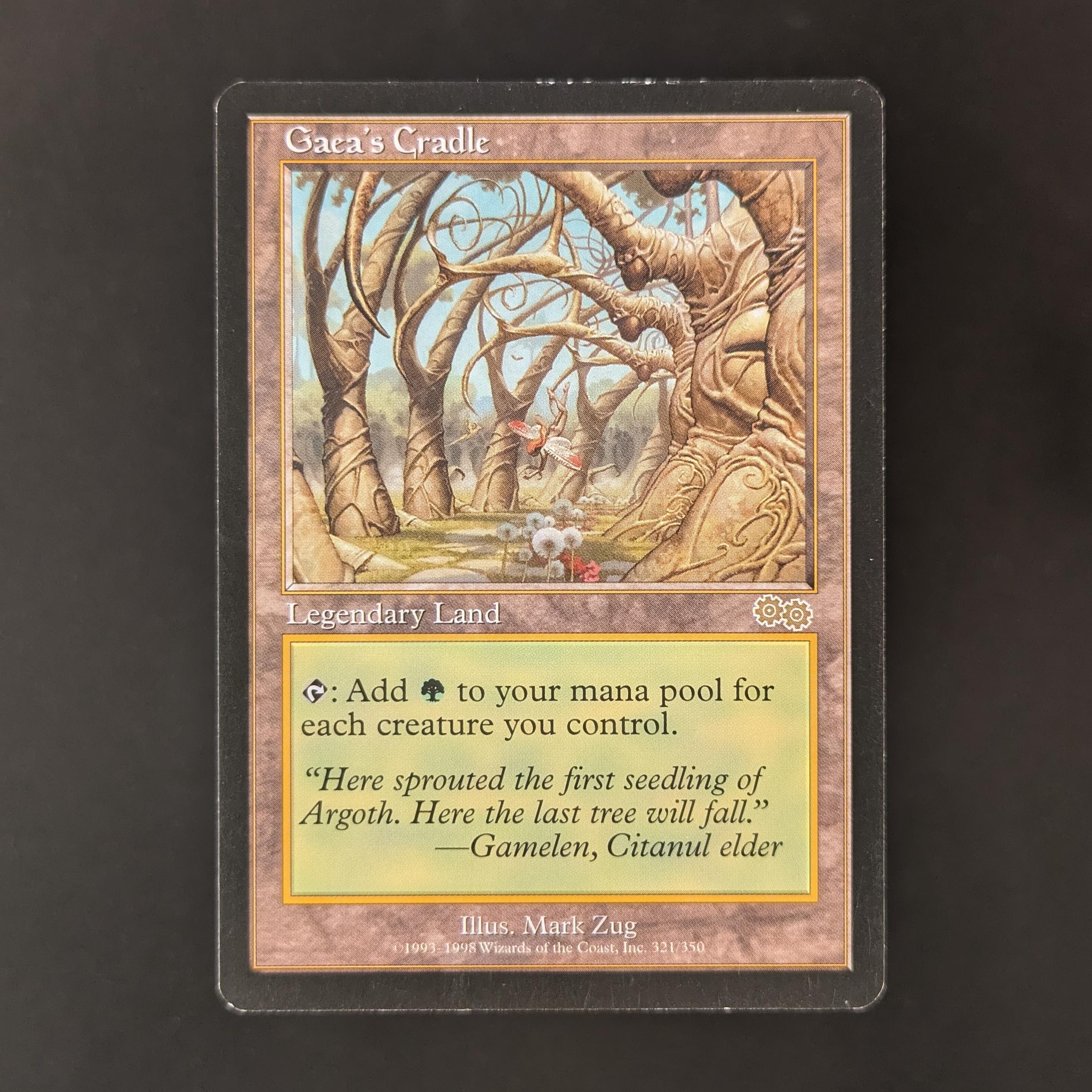 MTG Singles - Gaea's Cradle - Urza's Saga - English - GD - 32666