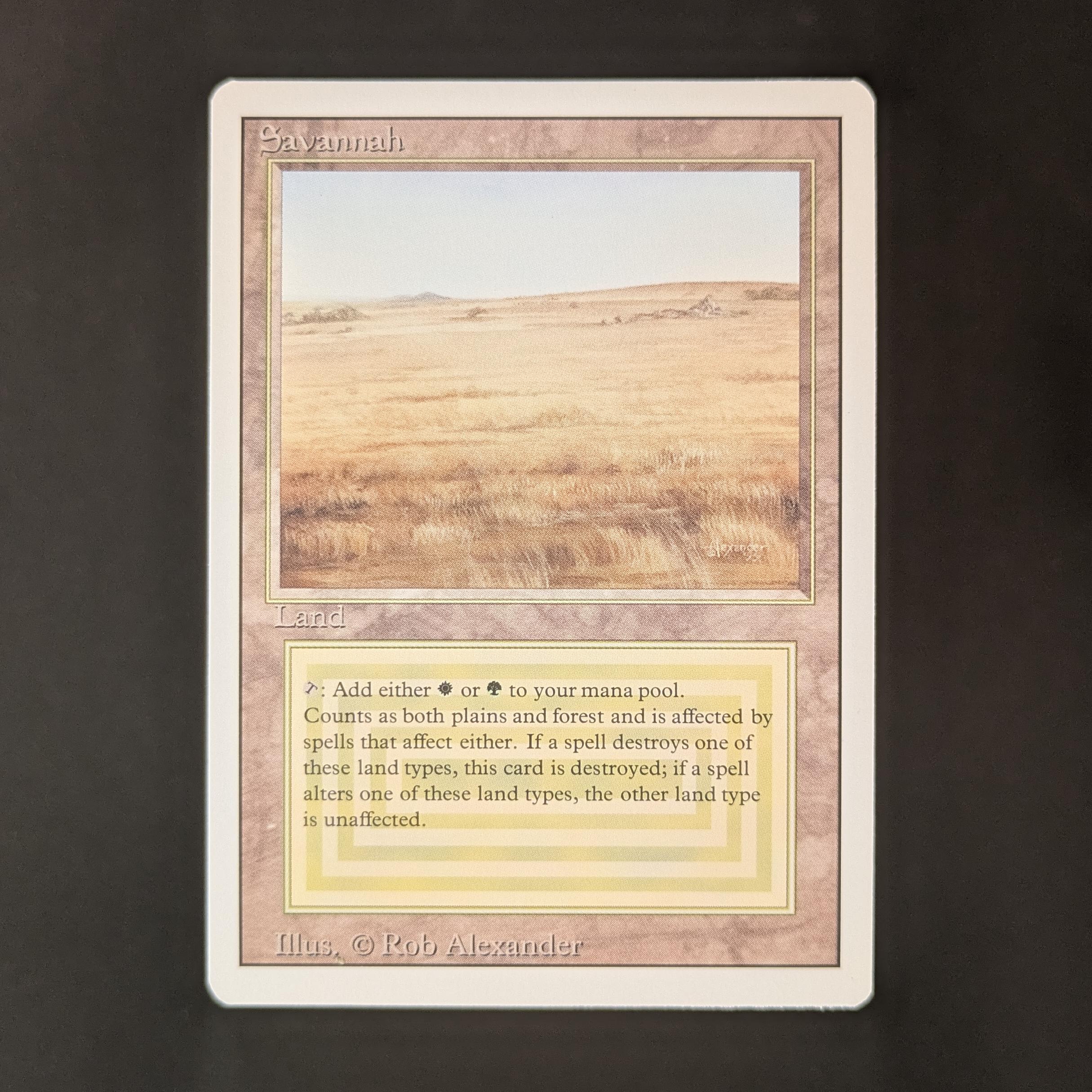MTG Singles - Savannah - Revised - NM - 32691