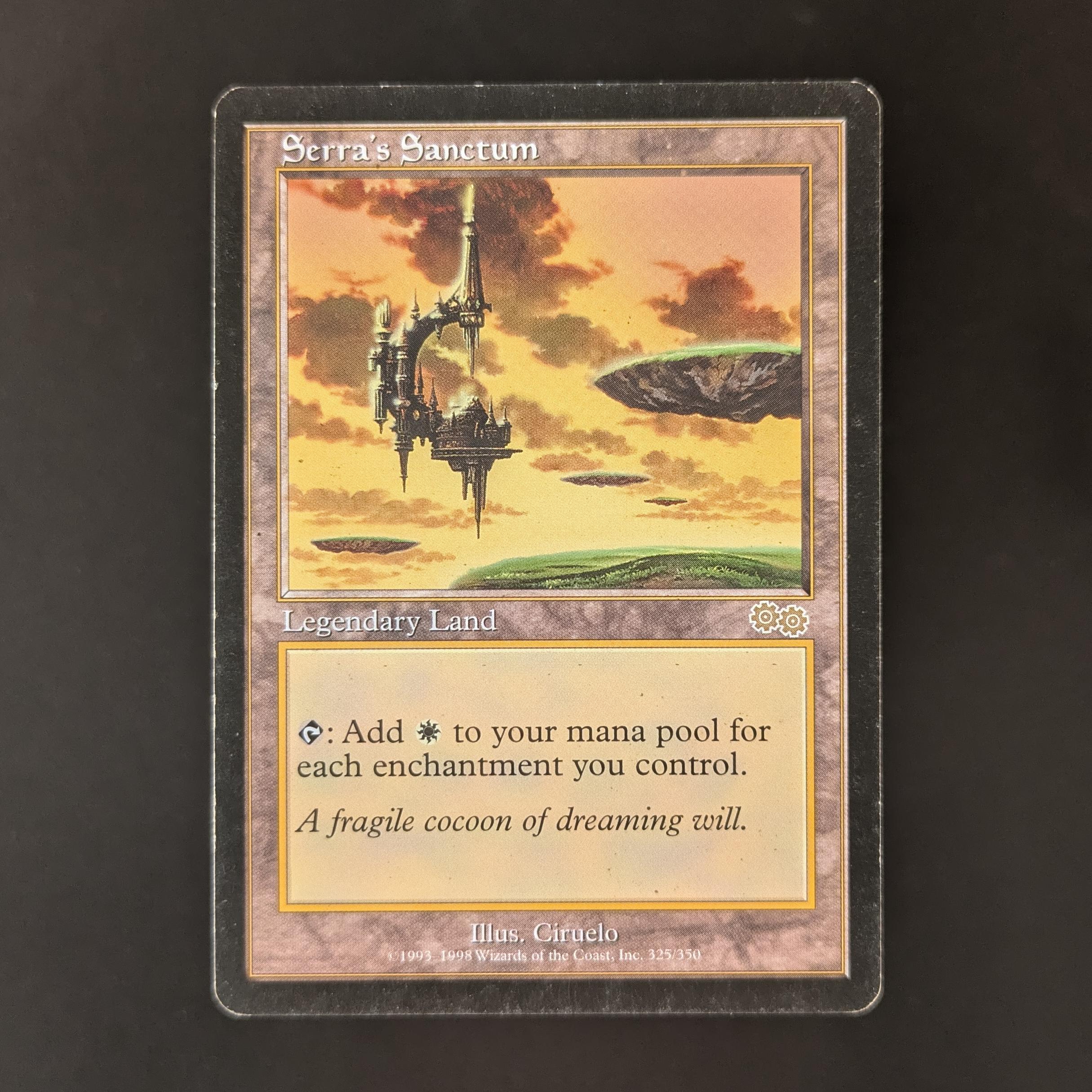 MTG Singles - Serra's Sanctum - Urza's Saga - English - LP - 32695