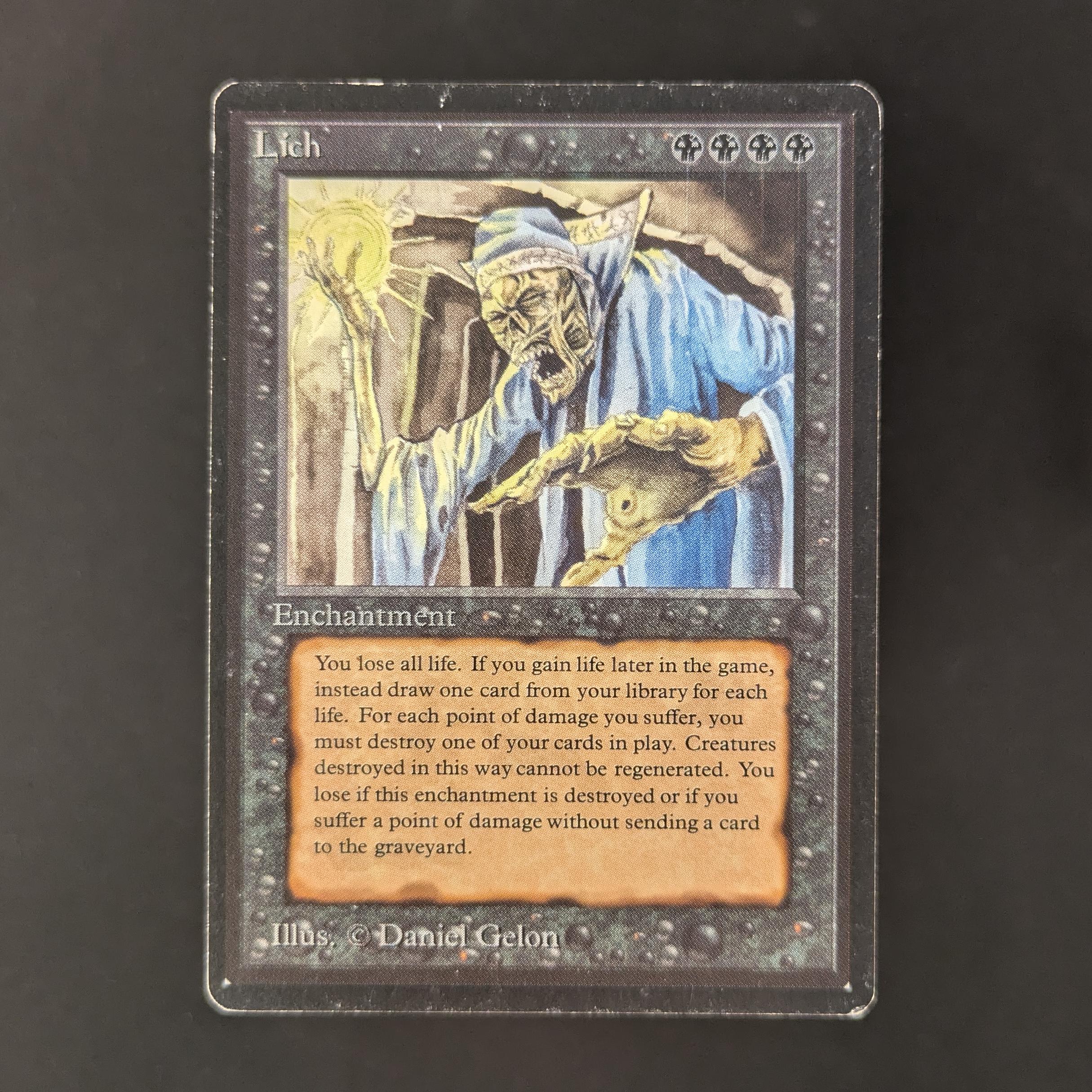 MTG Singles - Lich - Beta - GD - 32747