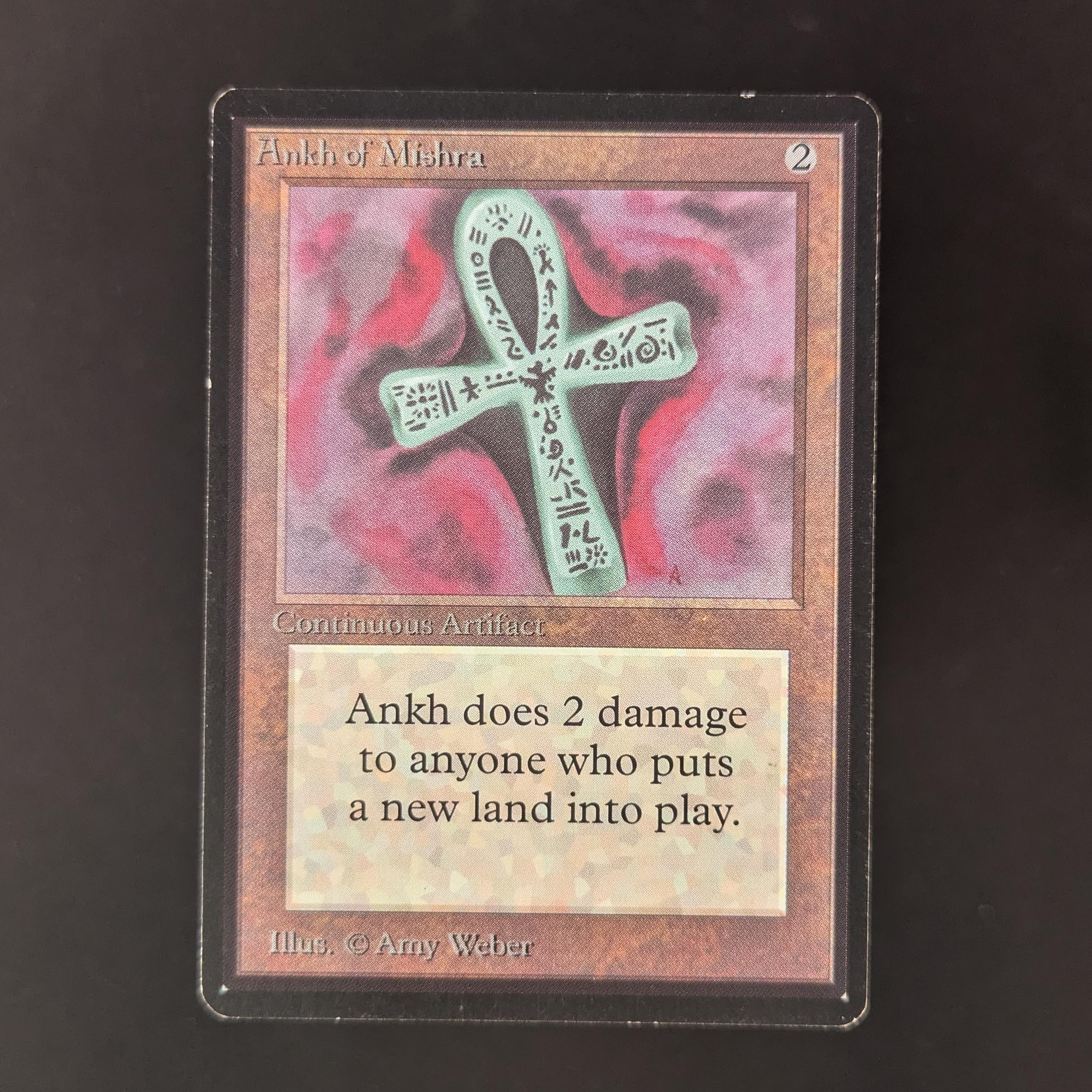 MTG Singles - Ankh of Mishra - Beta - GD - 32751