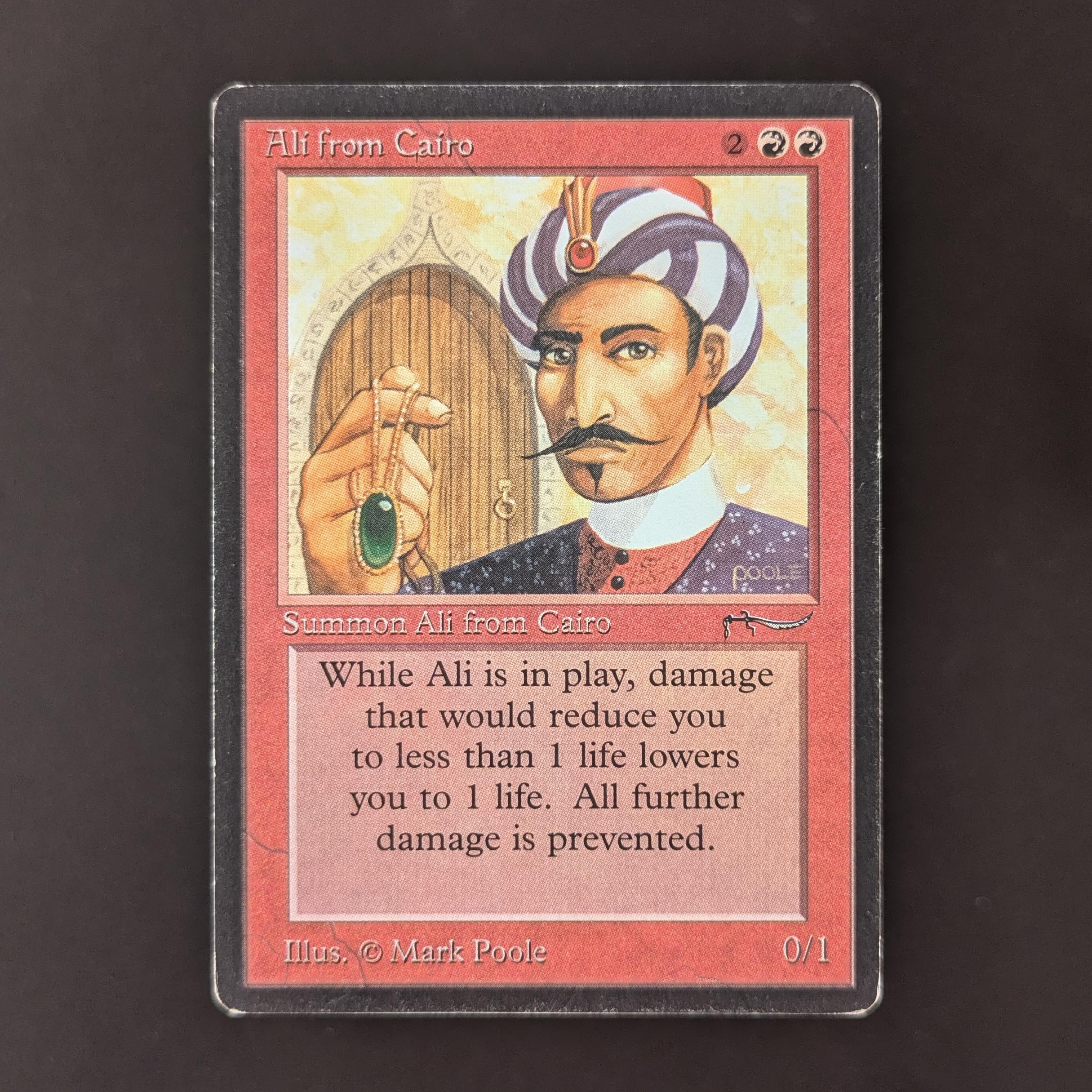 MTG Singles - Ali from Cairo - Arabian Nights - LP - 32767