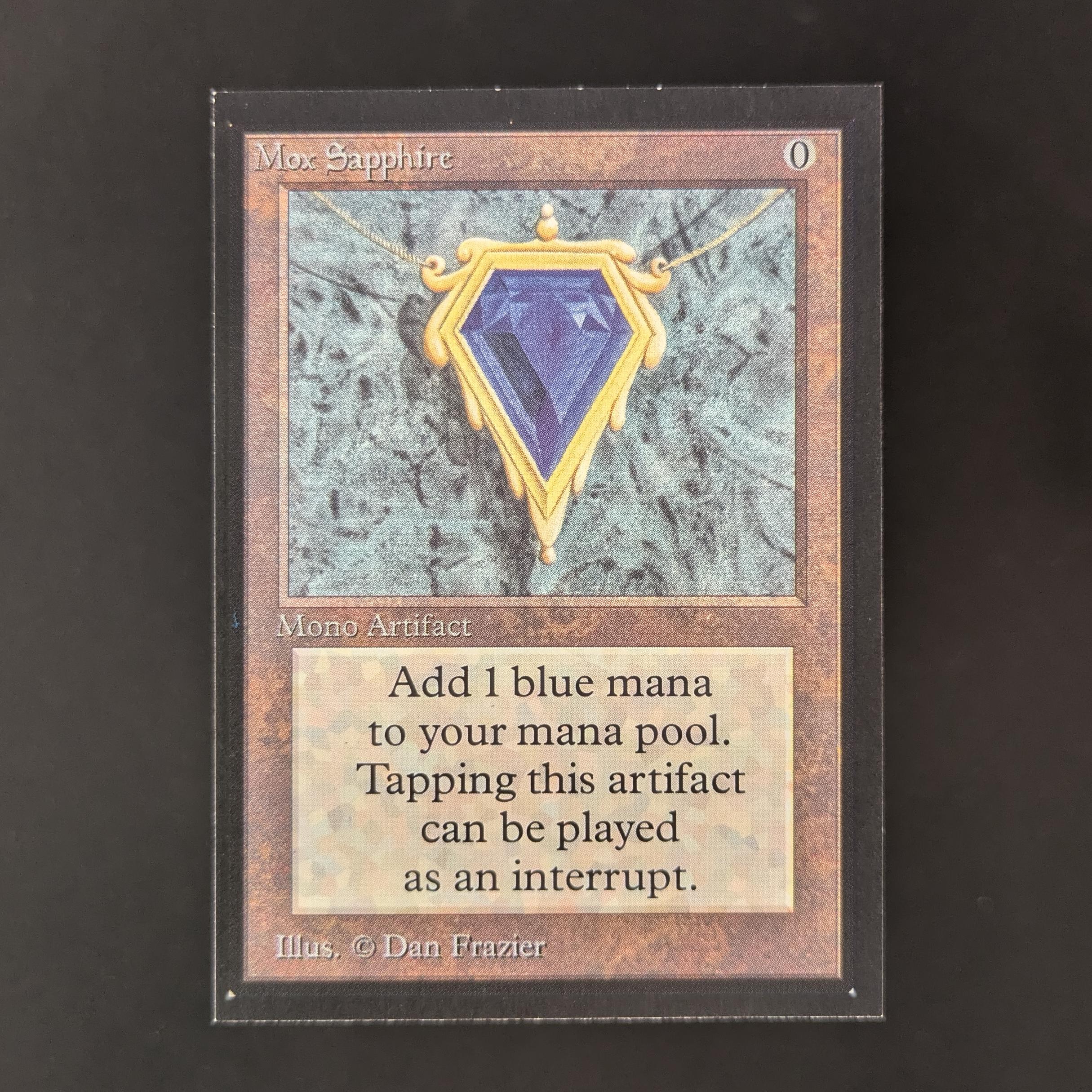 MTG Singles - Mox Sapphire - Collectors' Edition - EX - 32780