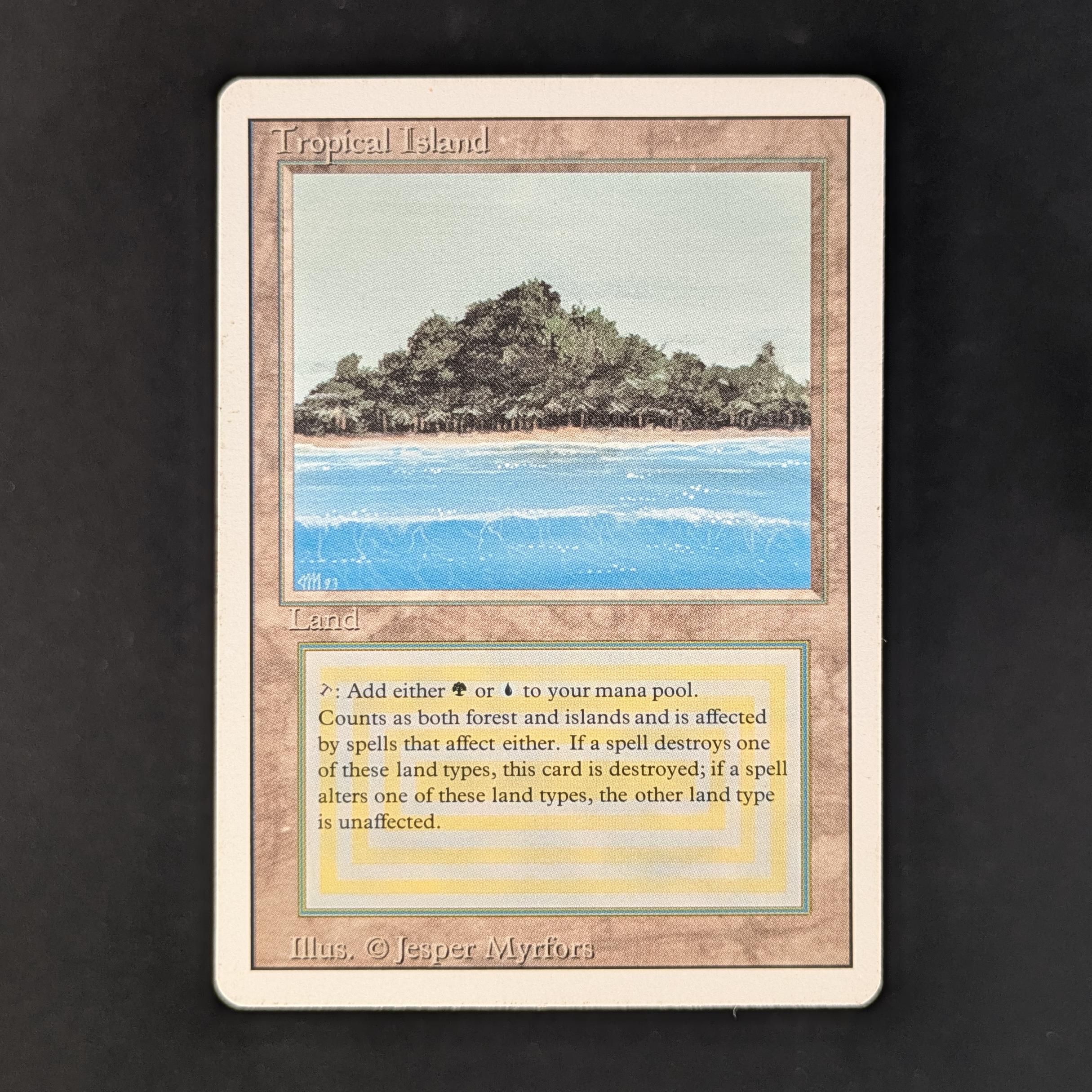 MTG Singles - Tropical Island - Revised - GD - 32882