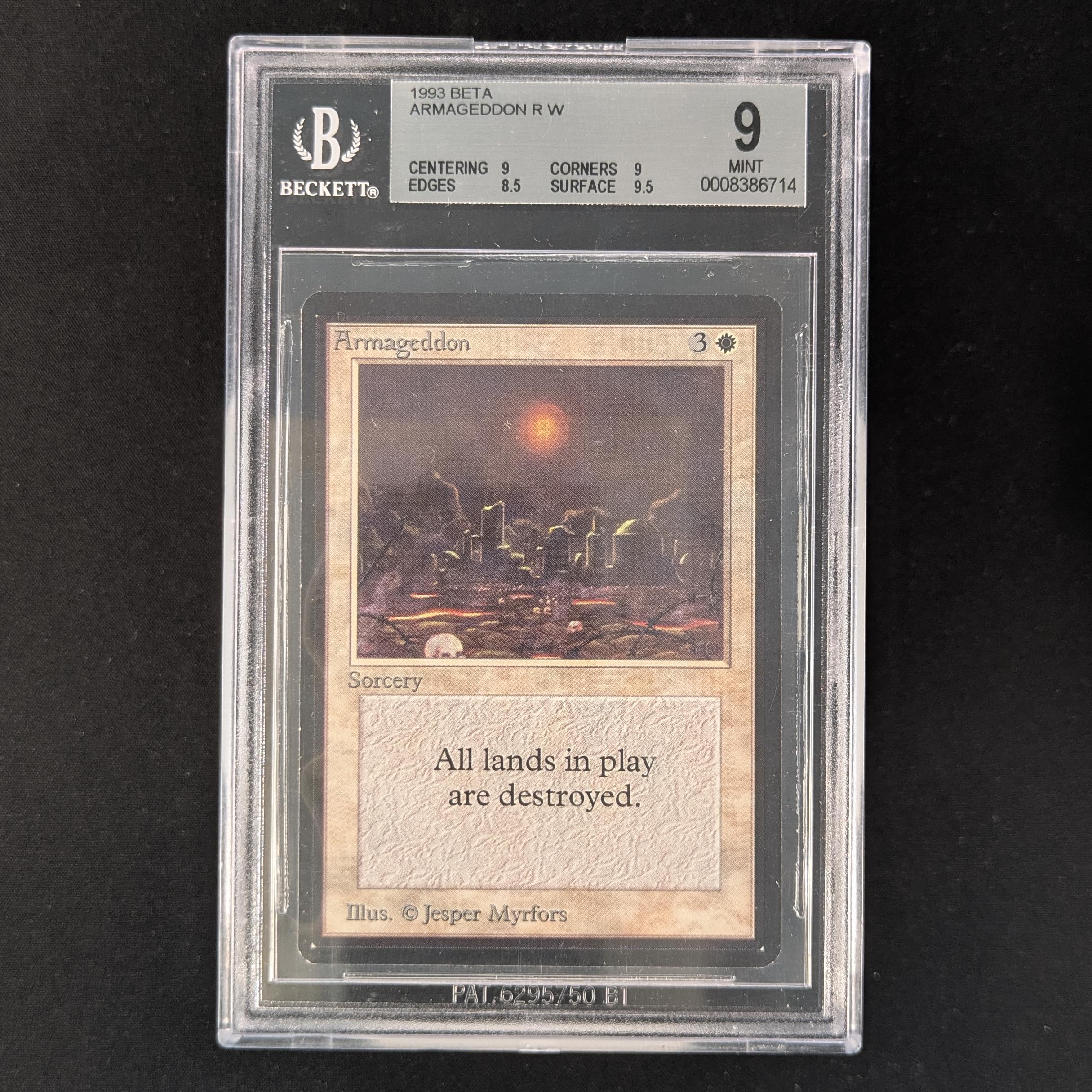 MTG Singles - Armageddon - Beta - BGS 9 -
