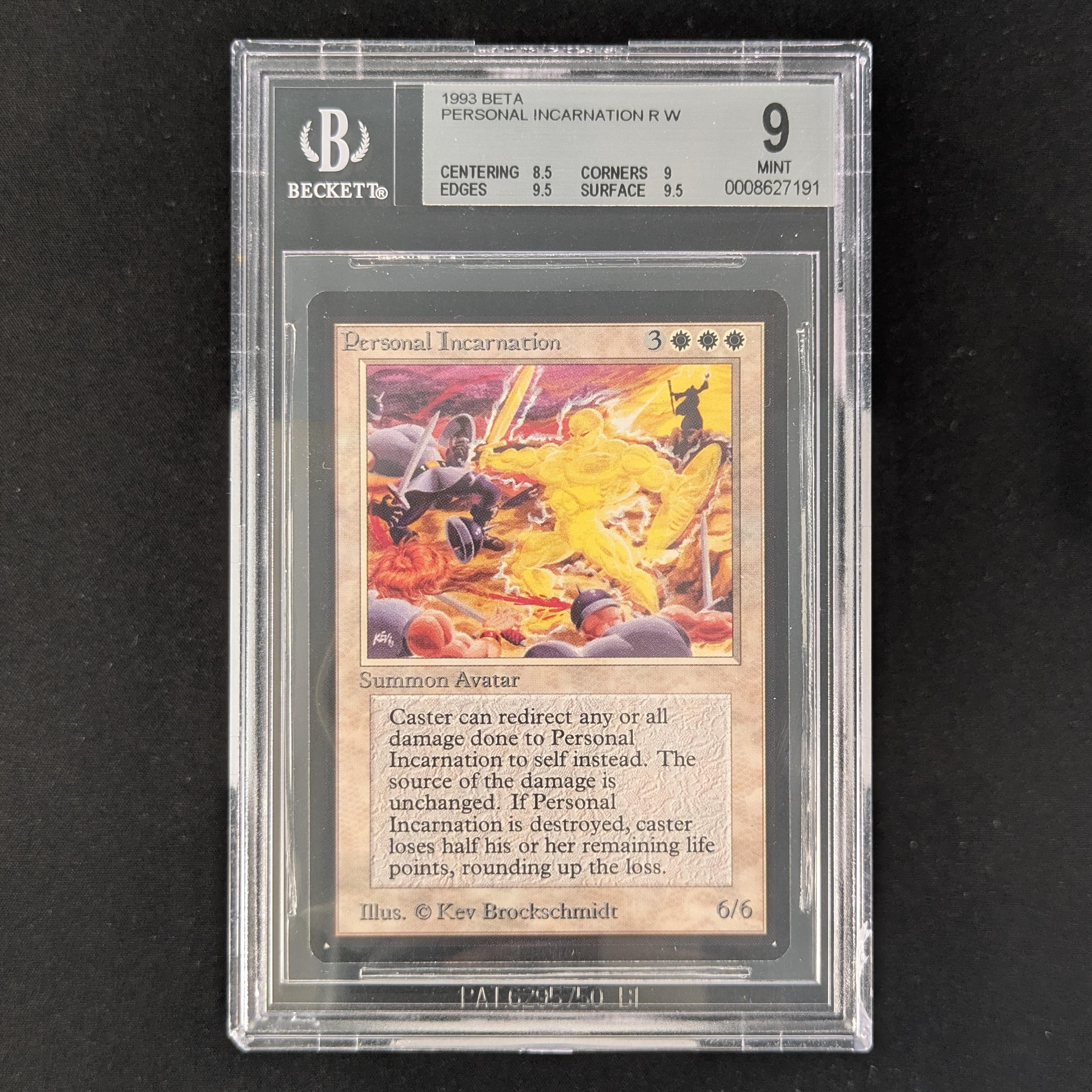 MTG Singles - Personal Incarnation - Beta - BGS 9 -