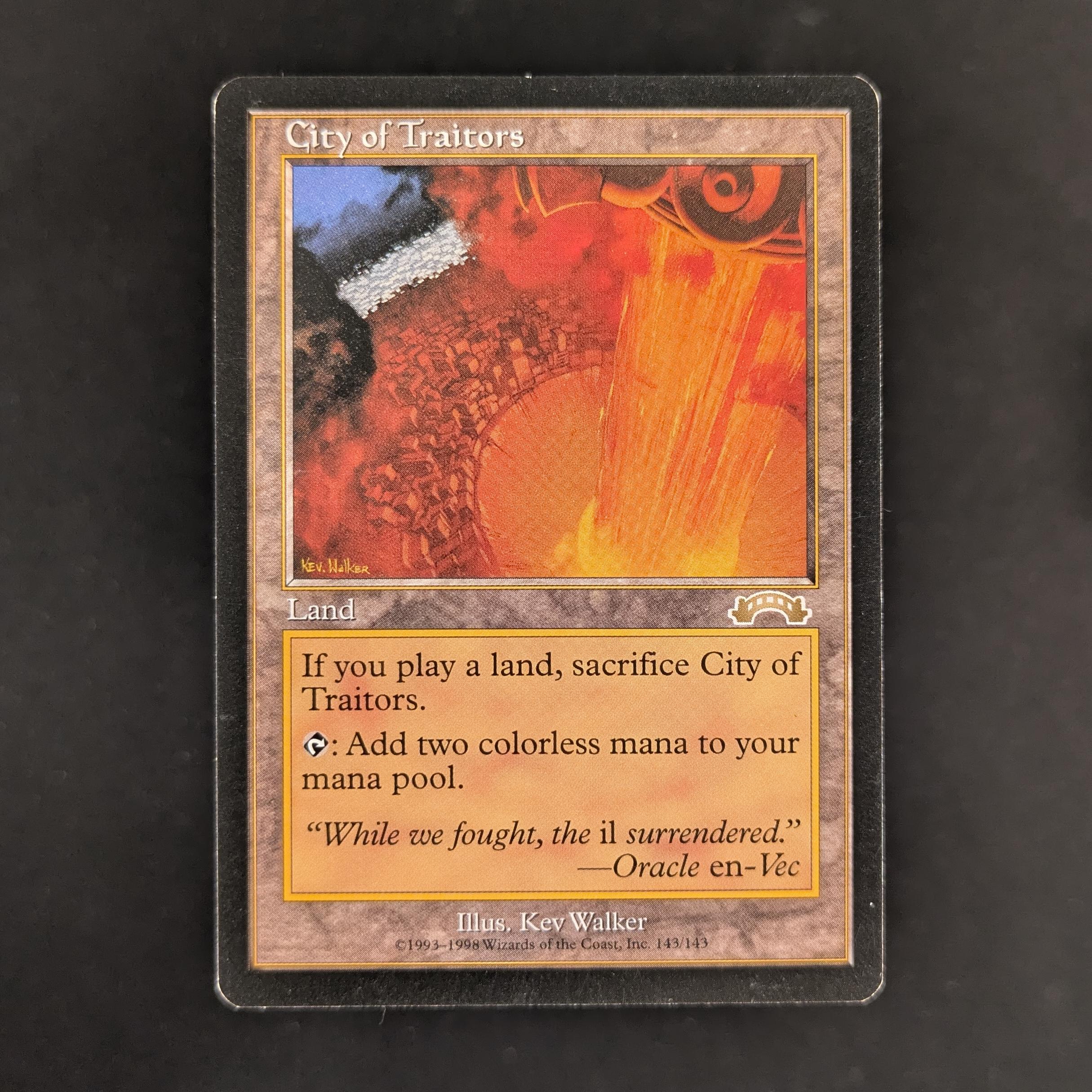 MTG Singles - City of Traitors - Exodus - English - NM - 33018