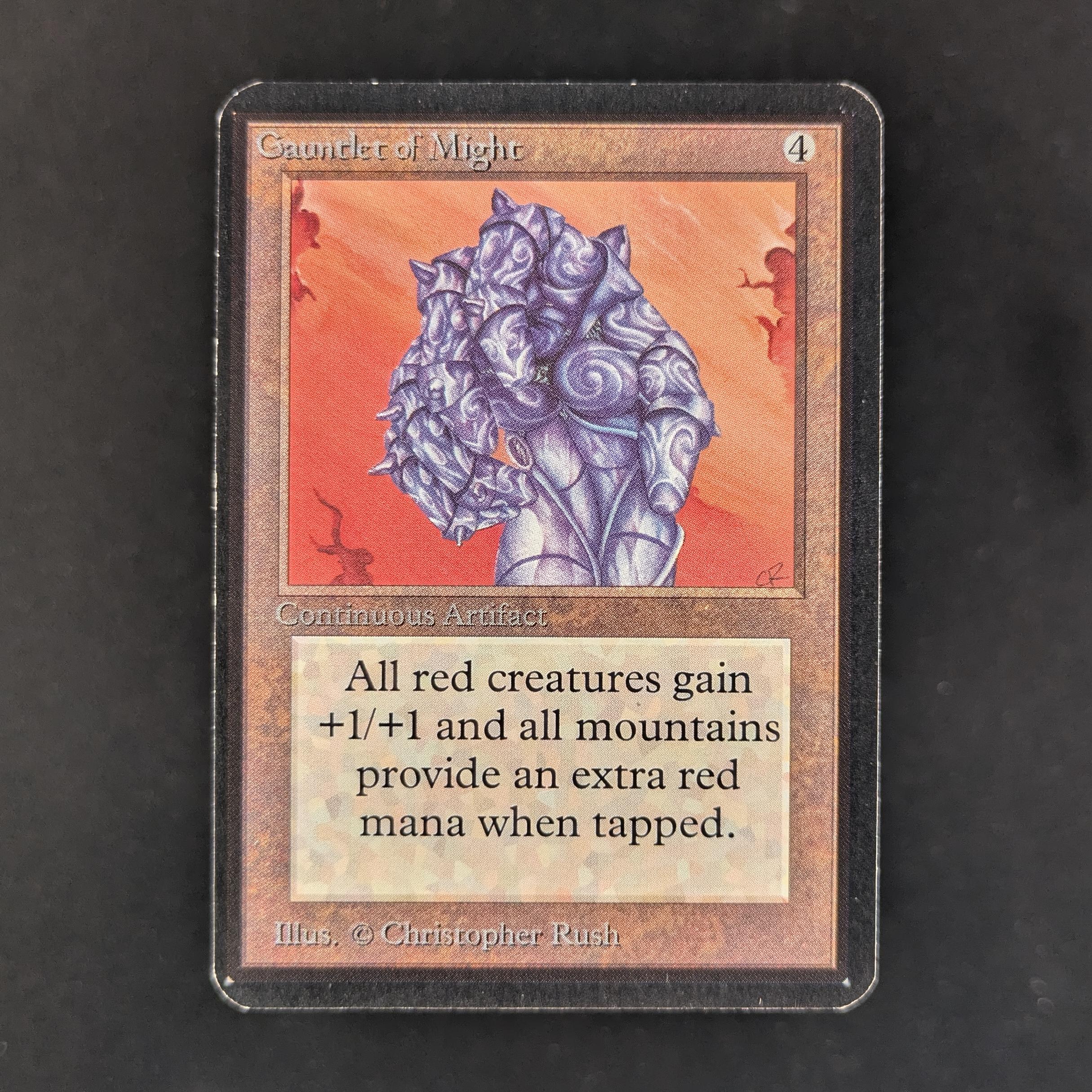 MTG Singles - Gauntlet of Might - Alpha - EX - 33069
