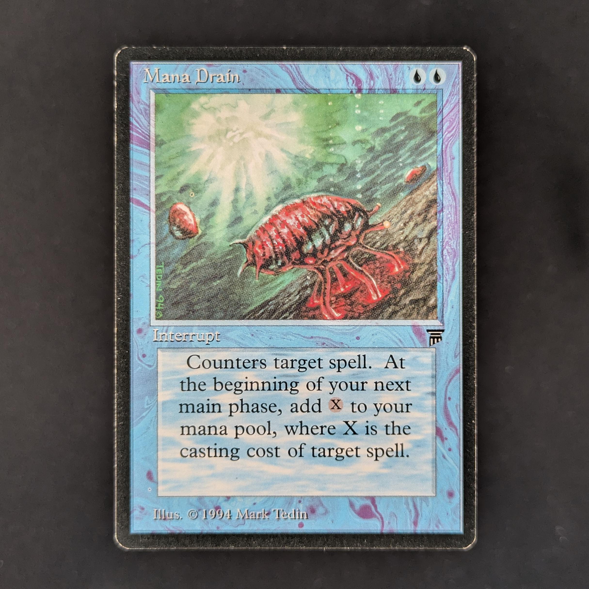 MTG Singles - Mana Drain - Legends - LP - 33078
