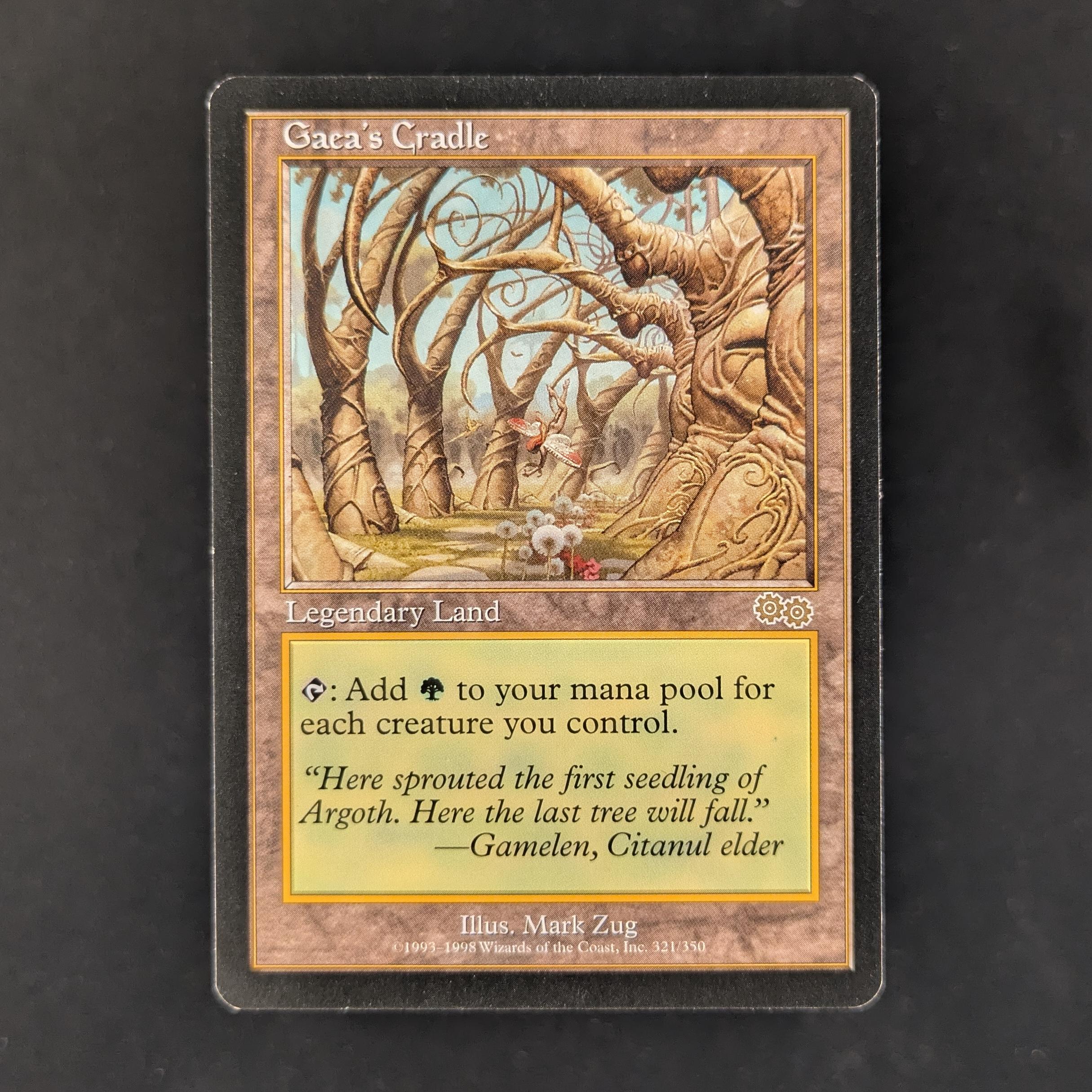 MTG Singles - Gaea's Cradle - Urza's Saga - English - GD - 33140