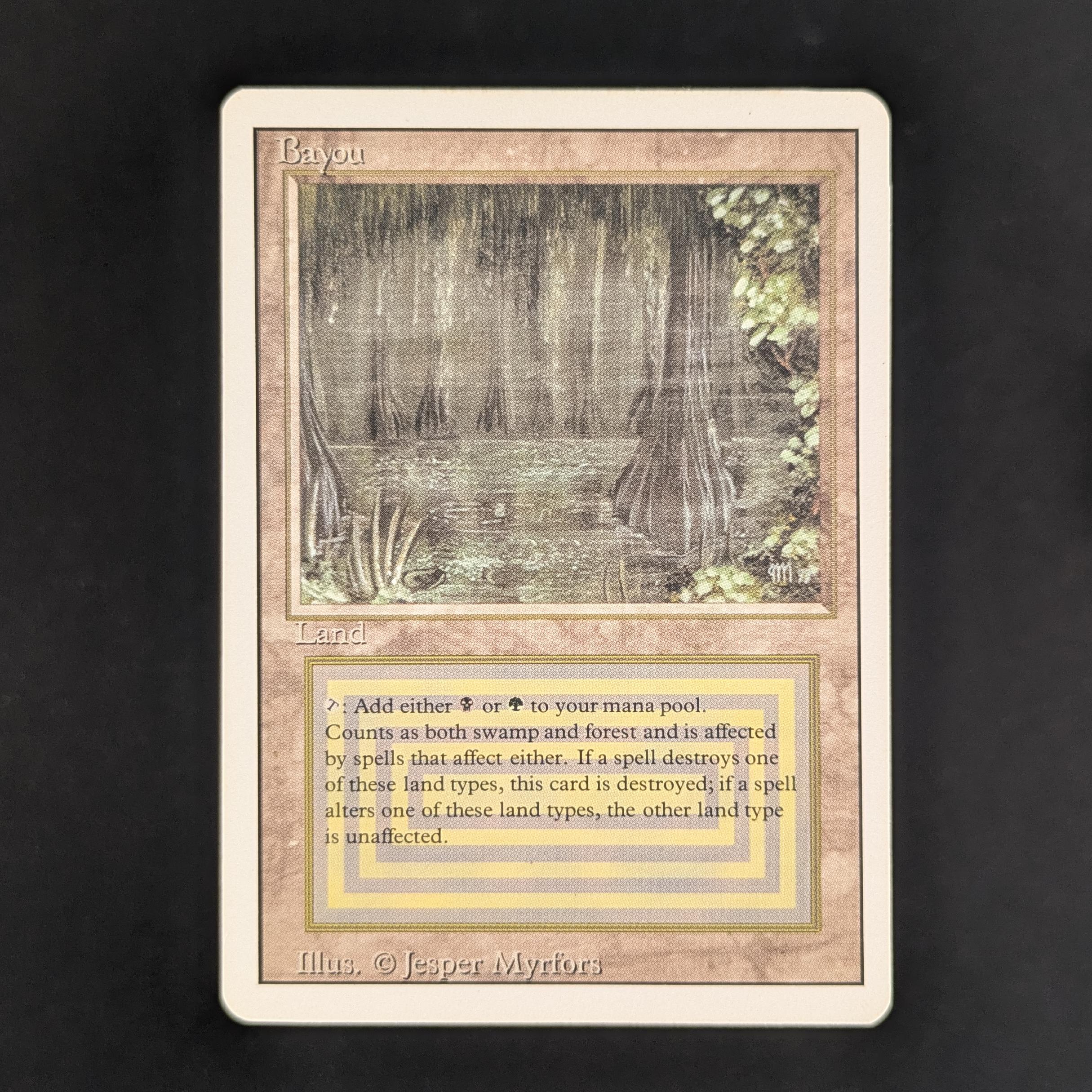 MTG Singles - Bayou - Revised - GD - 33227