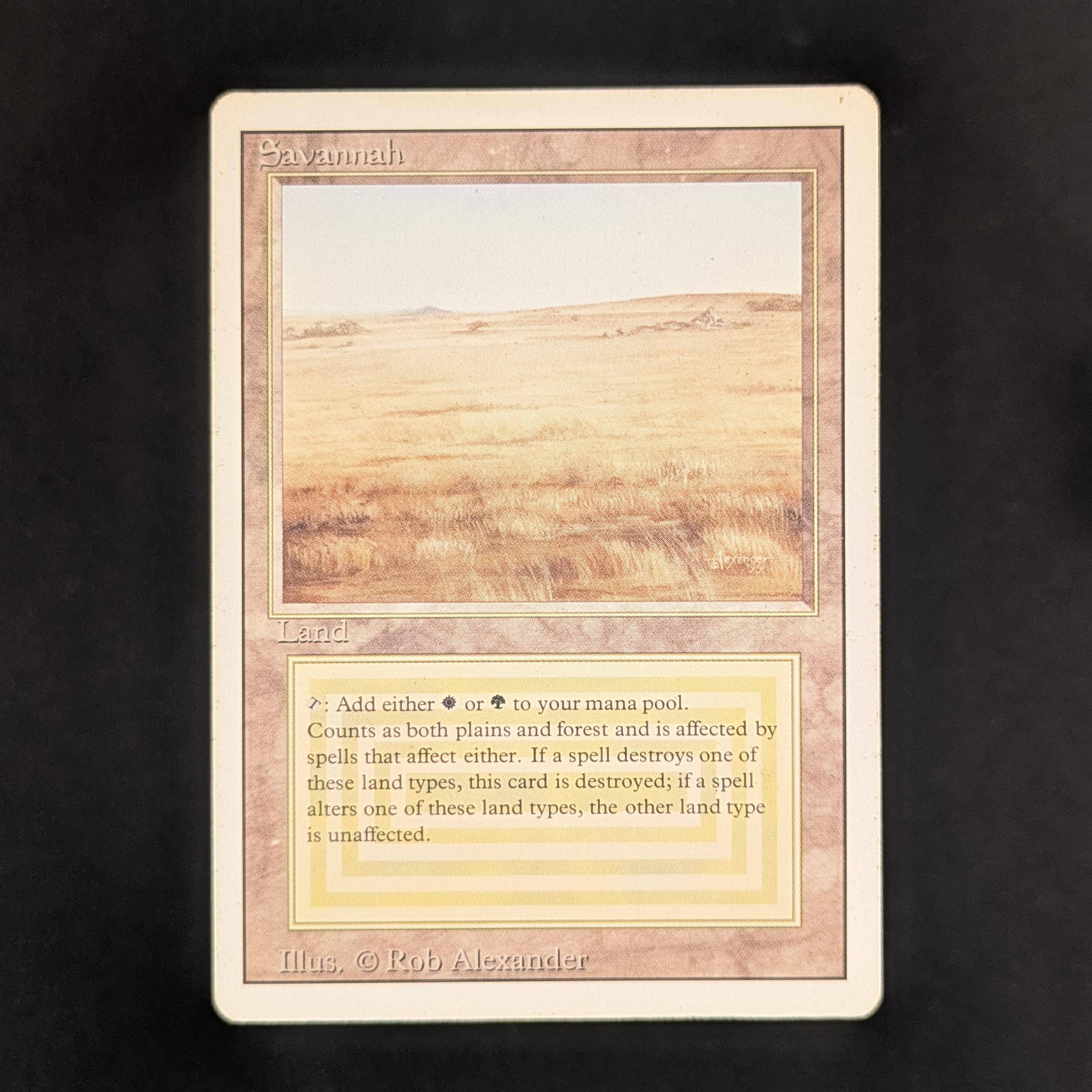 MTG Singles - Savannah - Revised - LP - 33232