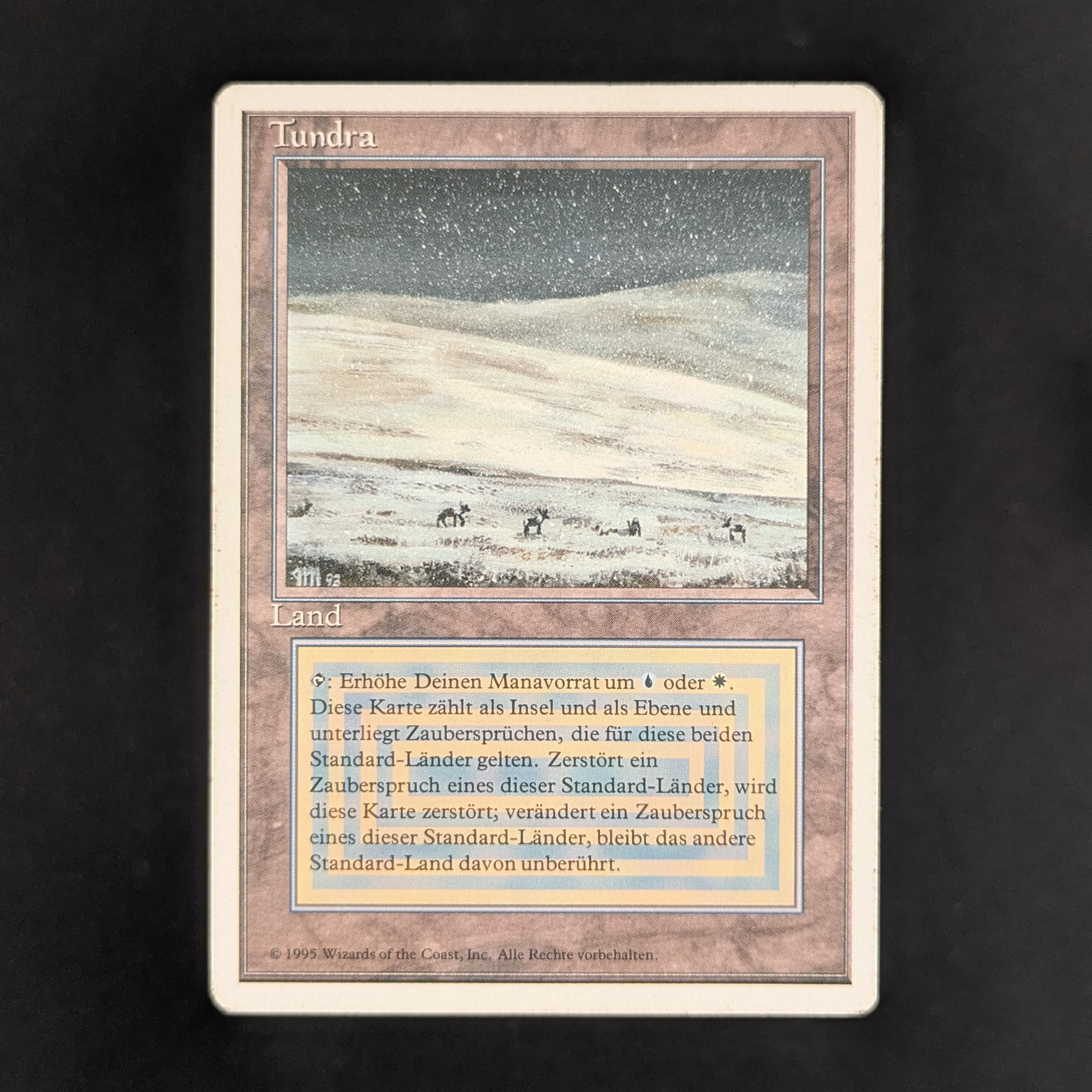 MTG Singles - Tundra - Foreign White Bordered - German - LP - 33245