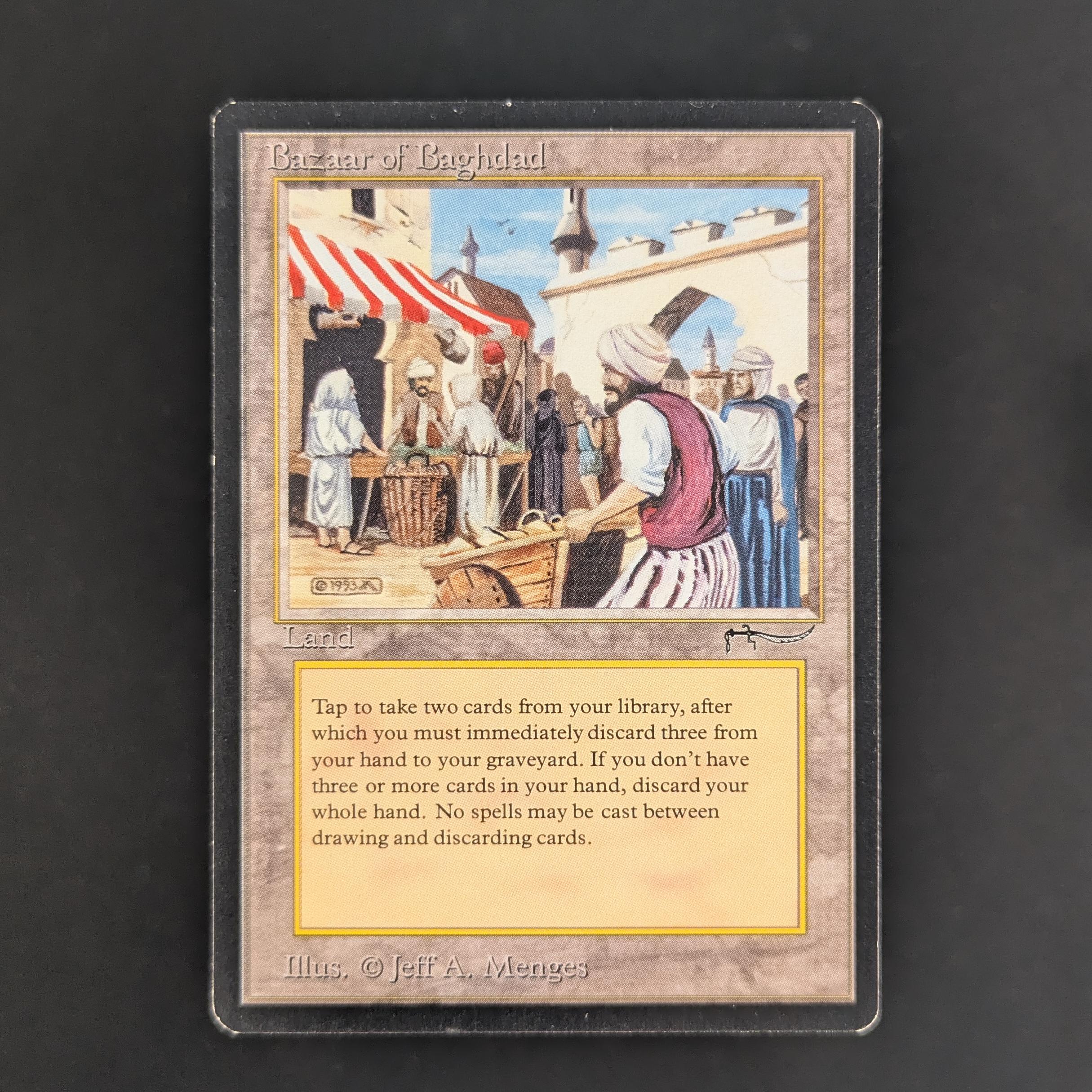 MTG Singles - Bazaar of Baghdad - Arabian Nights - EX - 33254