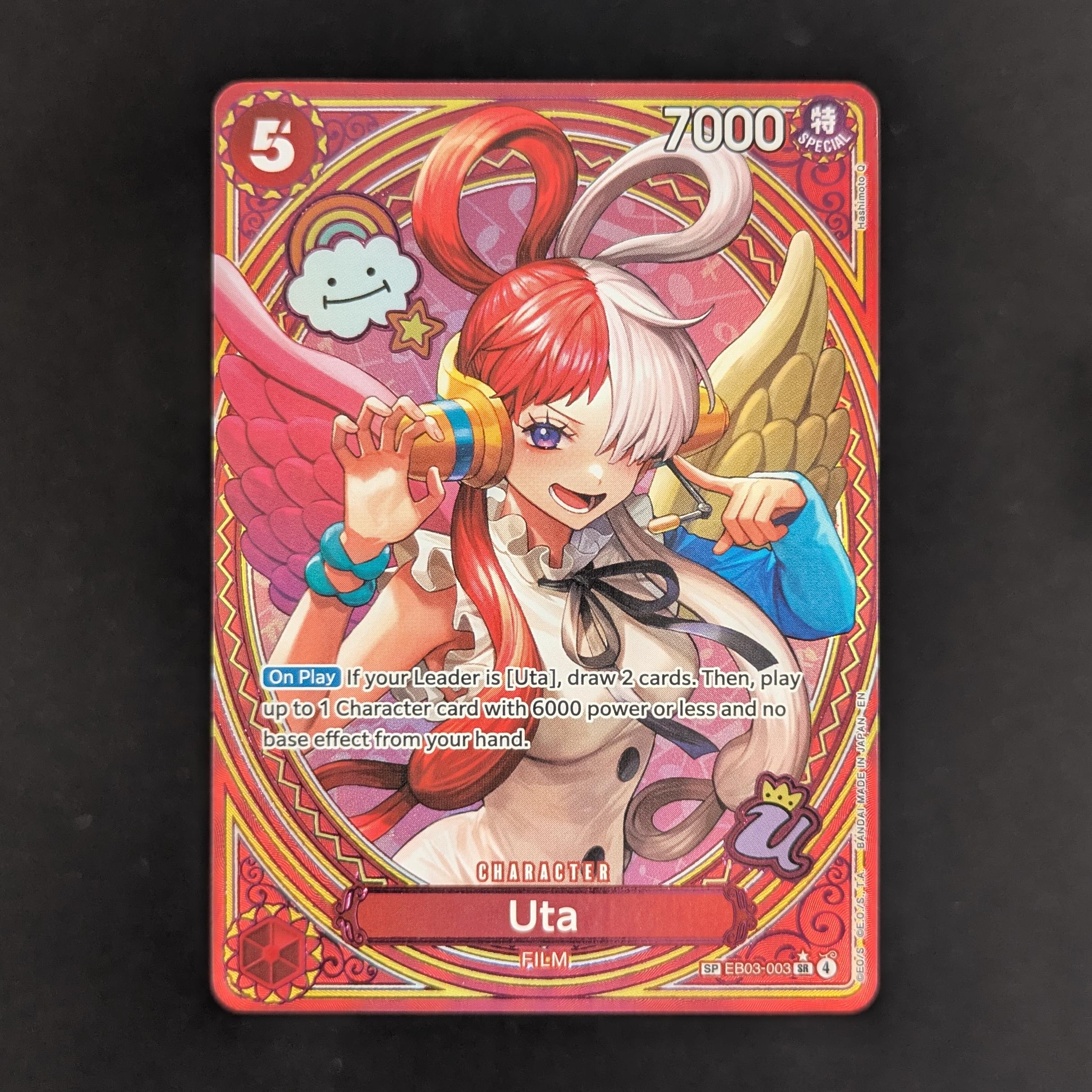 OPCG Singles - Uta (EB03-003) SP Alt Art - Heroines Edition - NM -