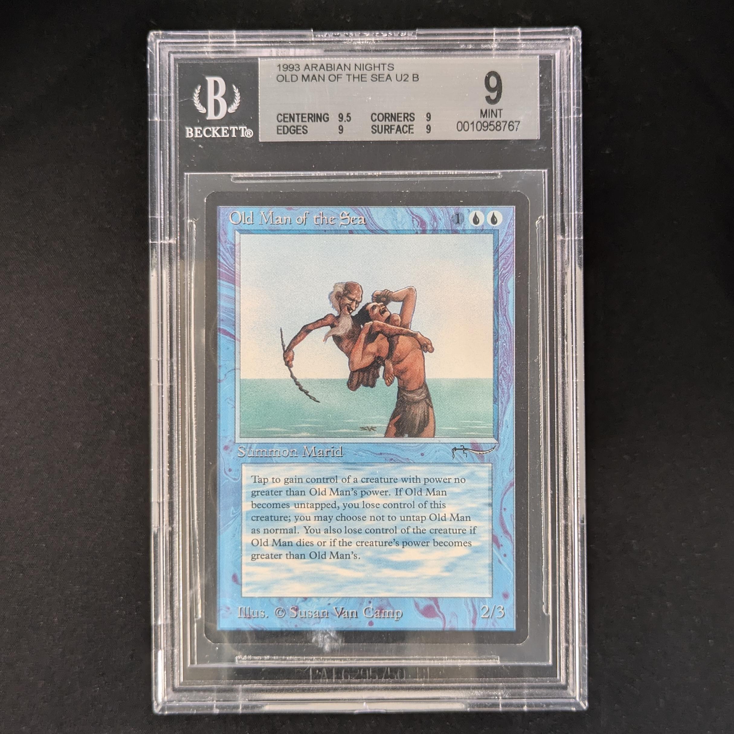 MTG Singles - Old Man of the Sea - Arabian Nights - BGS 9 - 33307