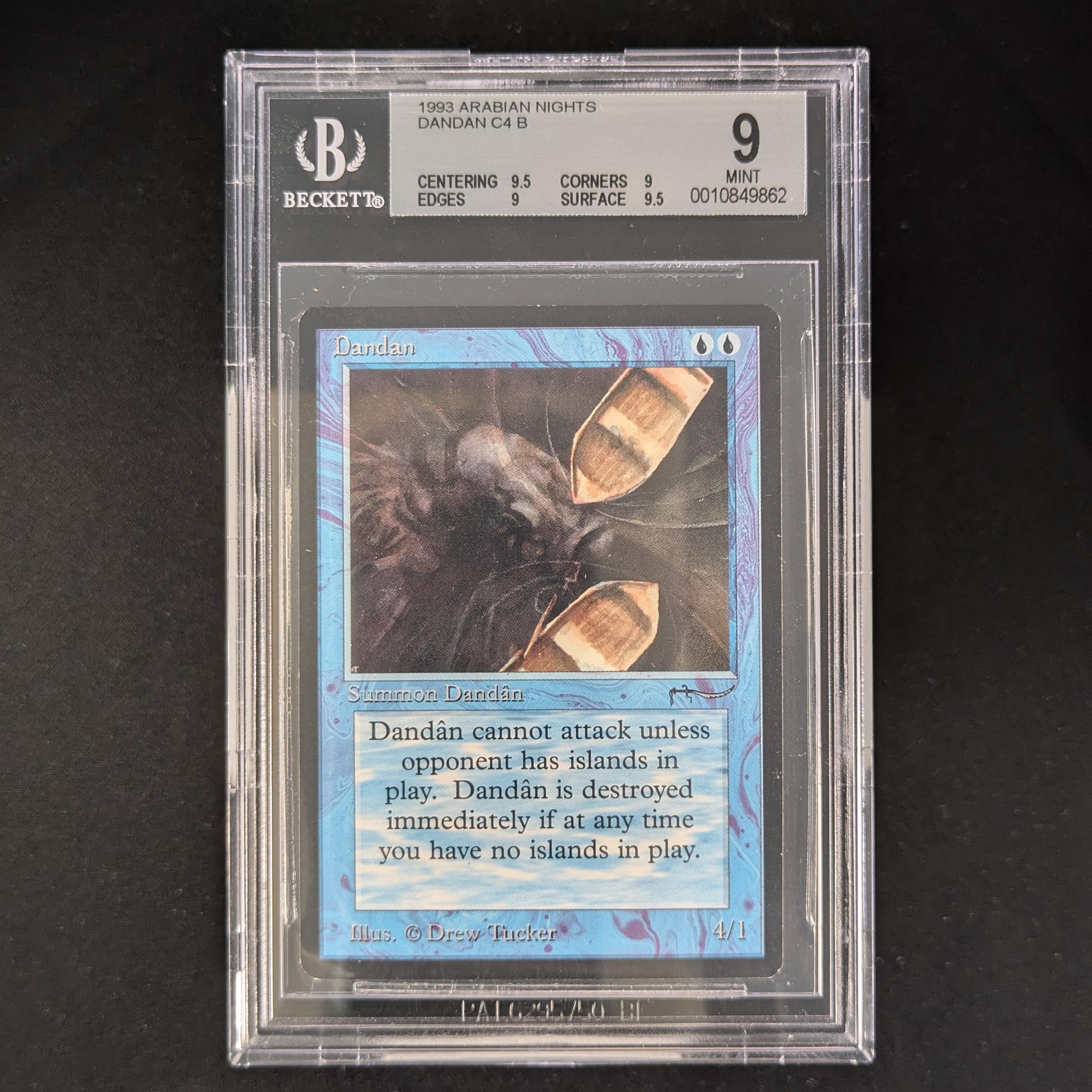 MTG Singles - Dandan - Arabian Nights - BGS 9 -