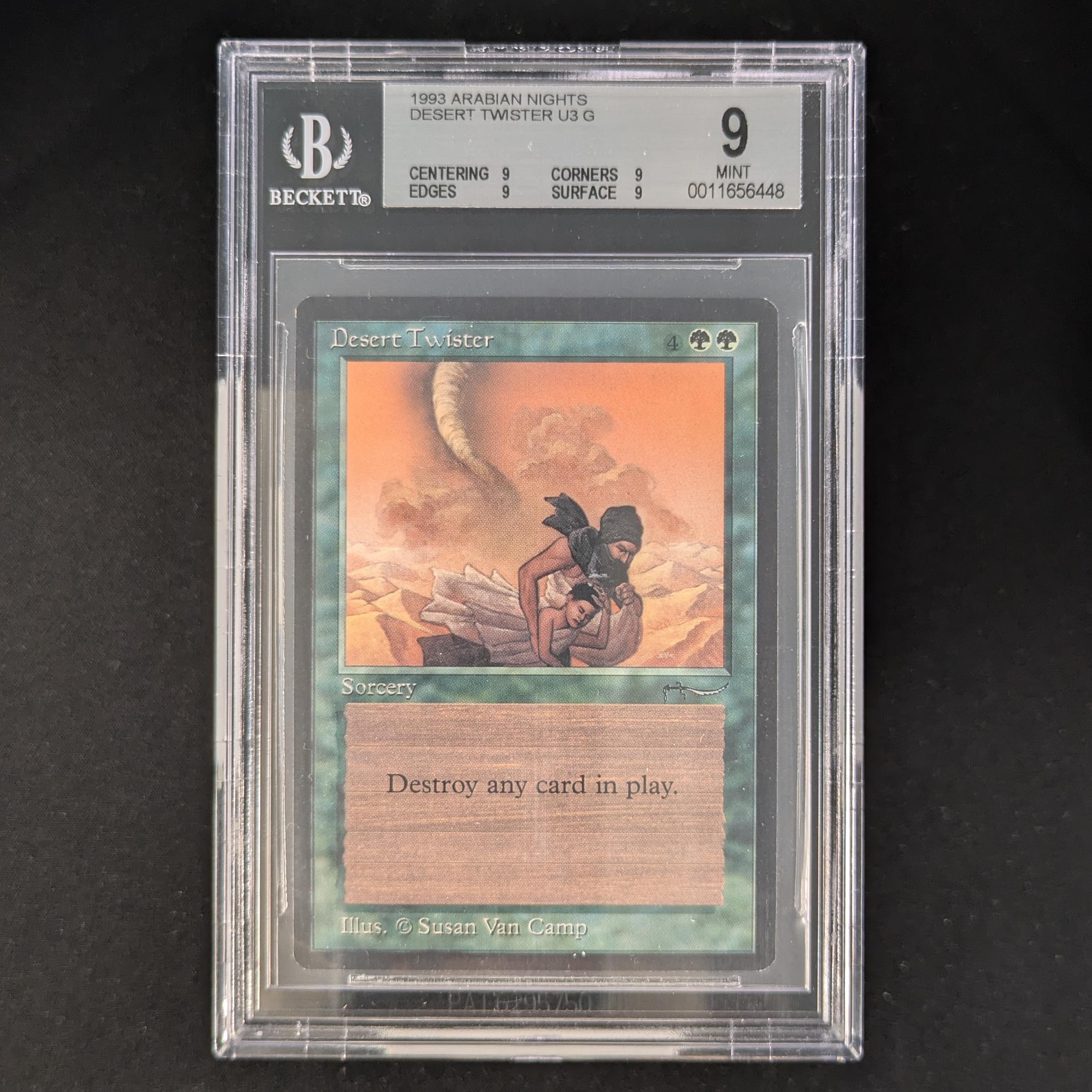 MTG Singles - Desert Twister - Arabian Nights - BGS 9 -