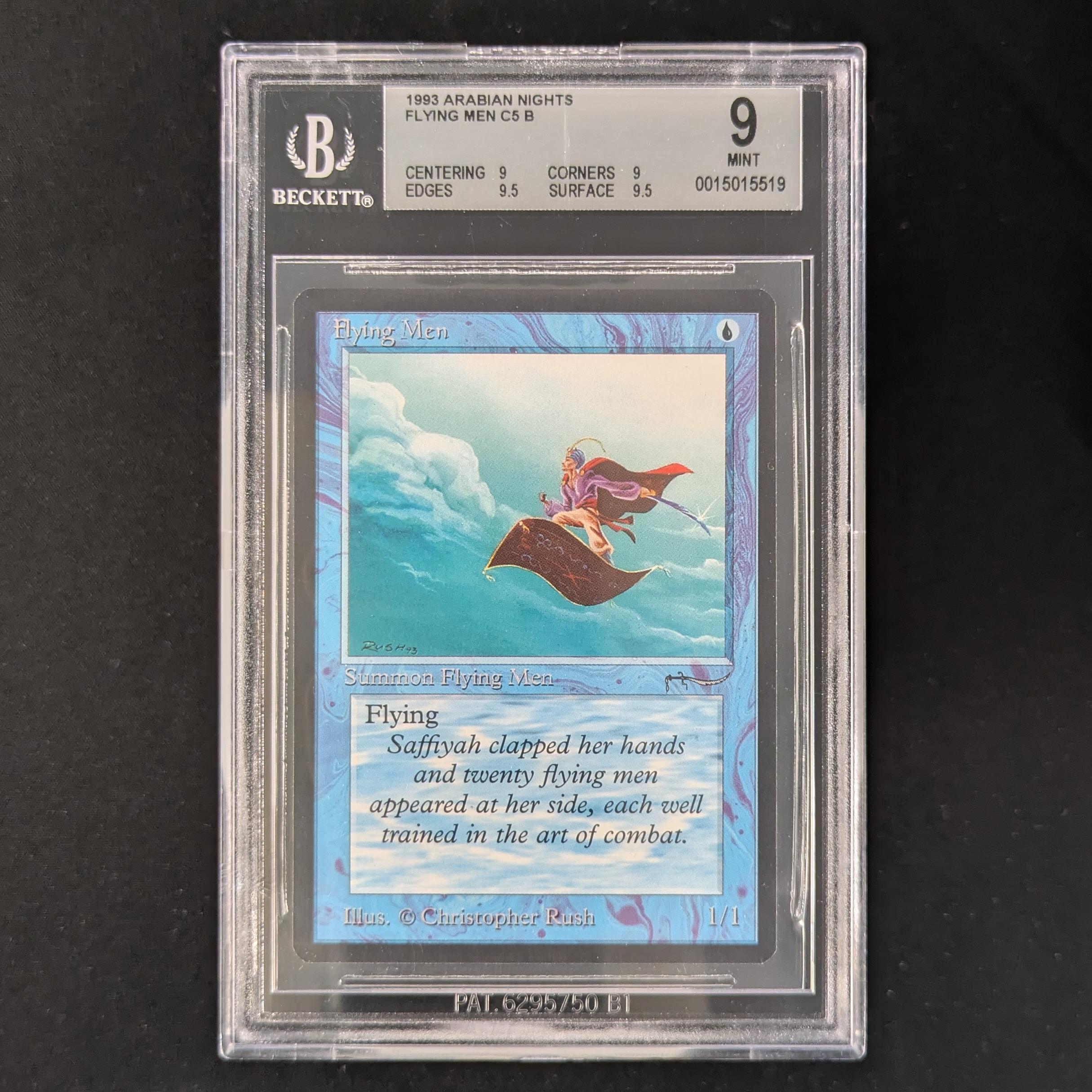 MTG Singles - Flying Men - Arabian Nights - BGS 9 -