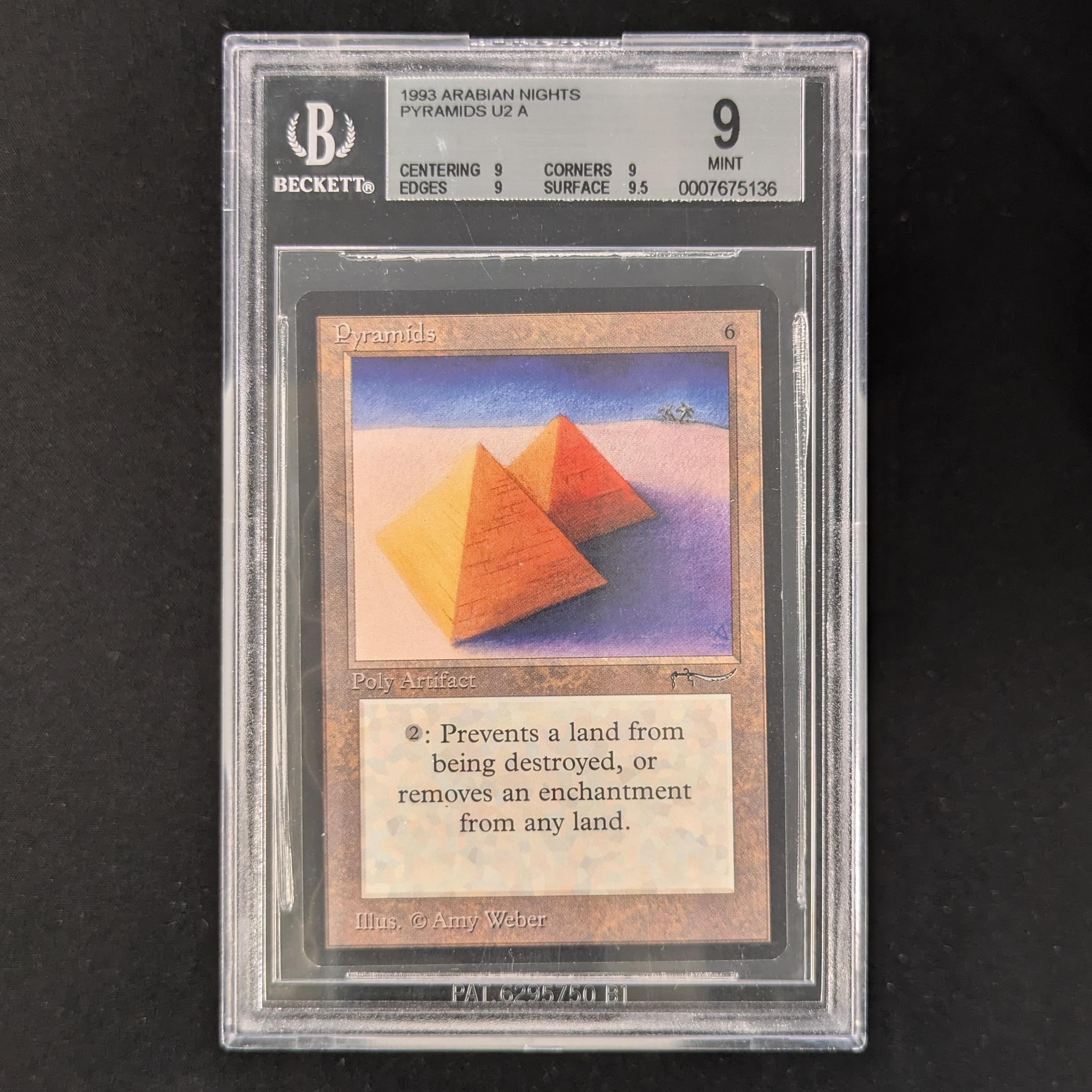 MTG Singles - Pyramids - Arabian Nights - BGS 9 -
